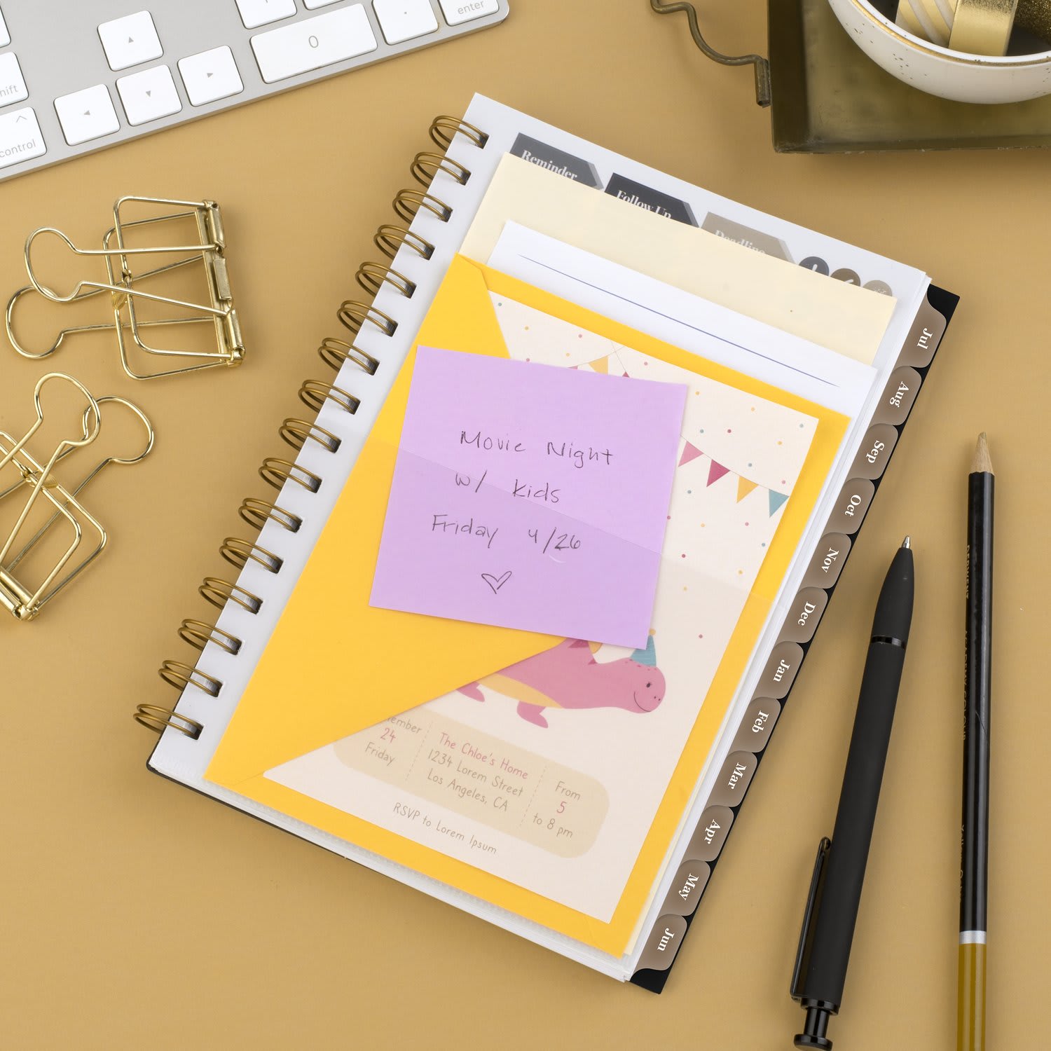 Cambridge Luxe Academic 2025-2026 Weekly Monthly Planner, Small, 5 1/2in x 8 1/2in - Image 6