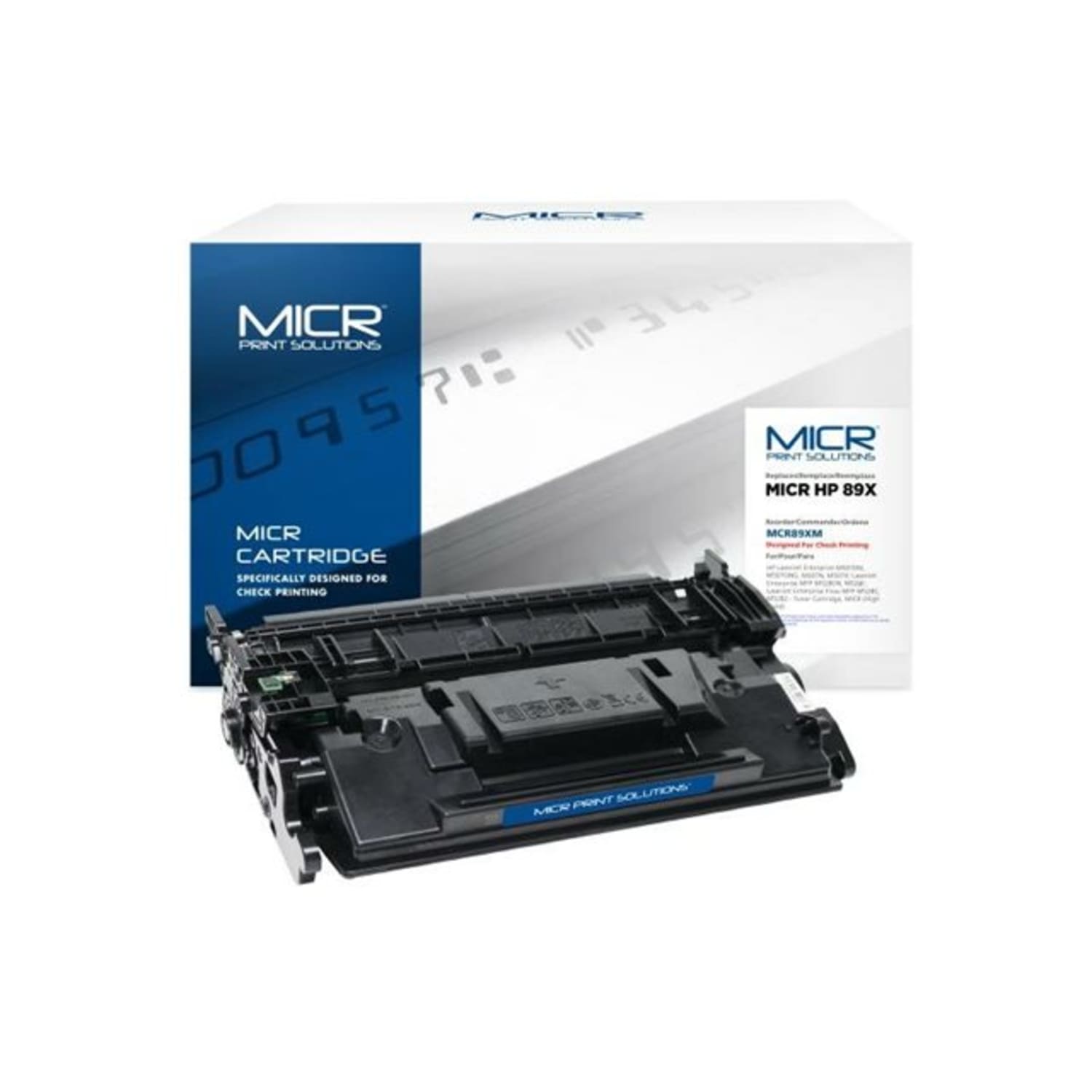 MICR Print Solutions Black High Yield MICR Toner Cartridge Replacement For HP 89X, CF289X, MCR89XM - Image 3