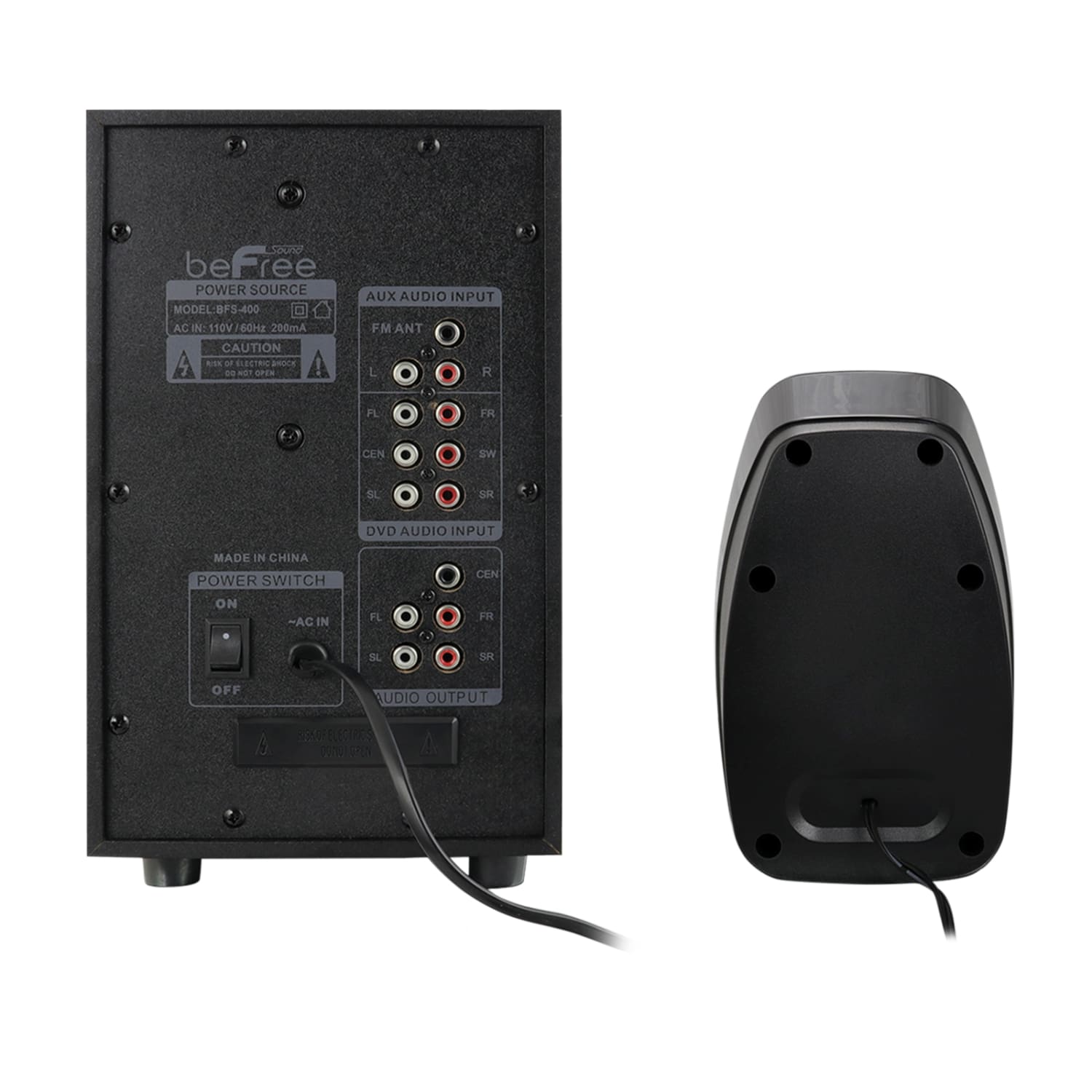 BeFree Sound 5.1-Channel Bluetooth Surround Sound Speaker System, 99592793M - Image 6