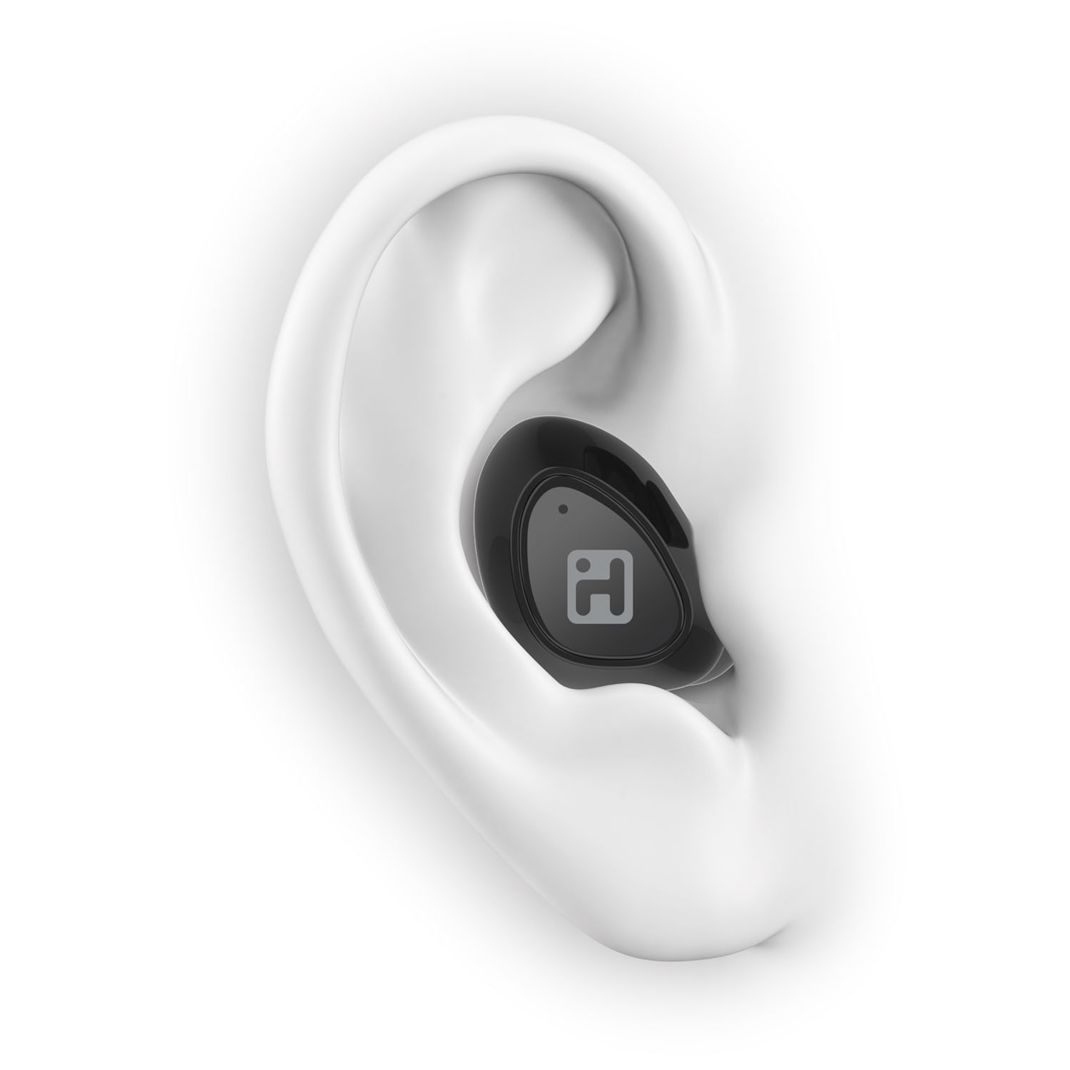iHome TCH AX-38 Slider True Wireless Bluetooth In-Ear Earbuds, Black - Image 3