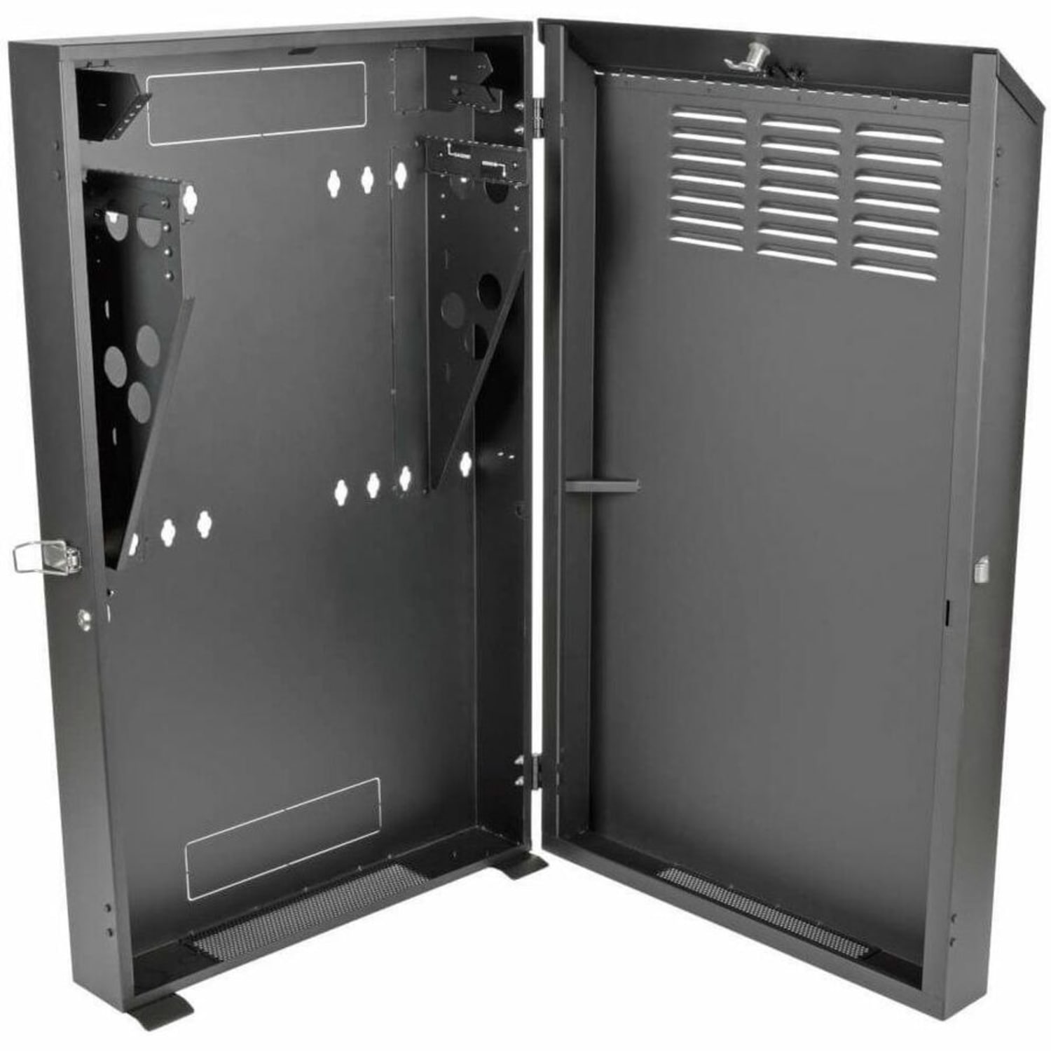 Eaton Tripp Lite Series SmartRack 4U Low-Profile Vertical-Mount Server-Depth Wall-Mount Rack Enclosure Cabinet , Steel - Image 6