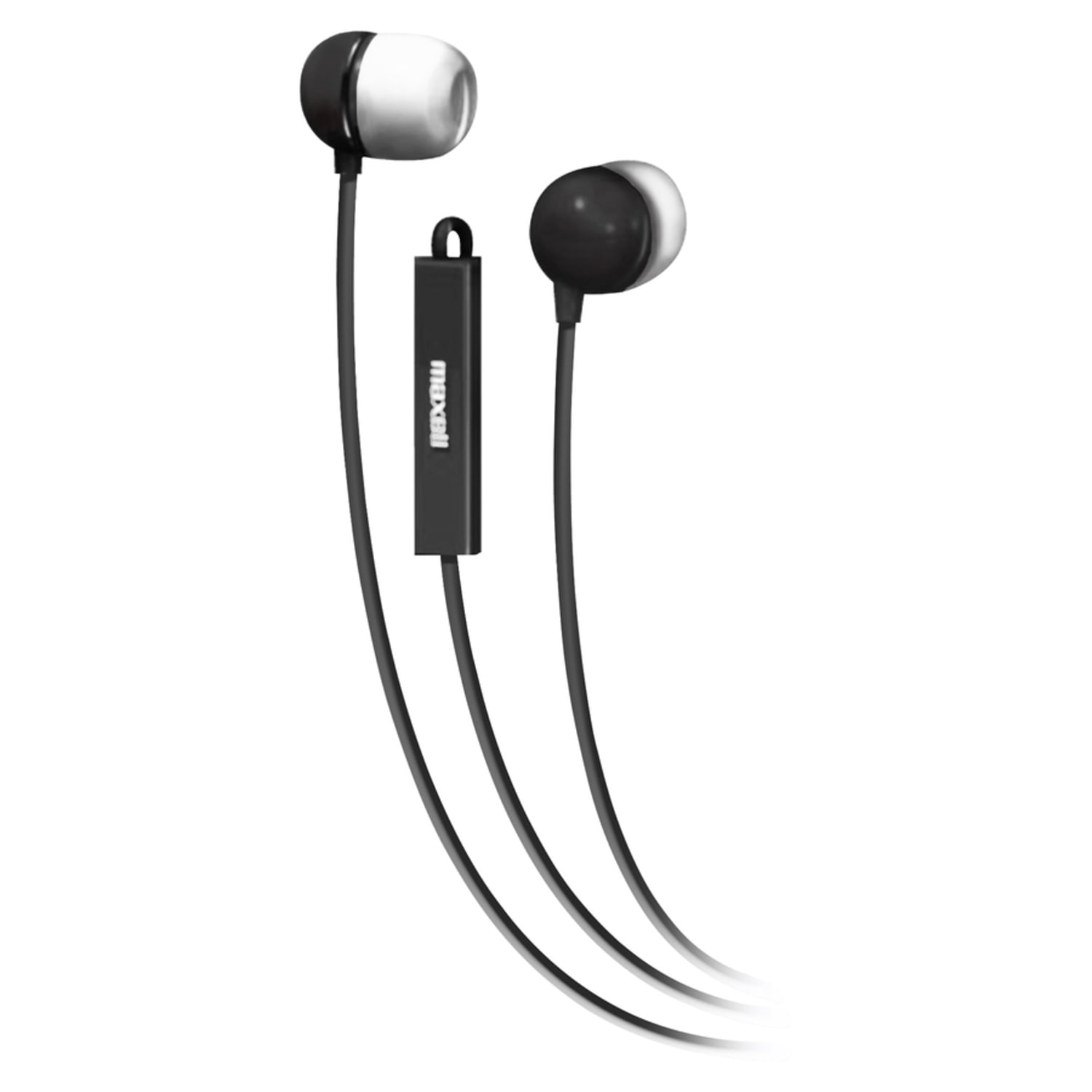 Maxell In-Ear Earbuds with Microphone and Remote - Stereo - Mini-phone (3.5mm) - Wired - 16 Ohm - 20 Hz - 190300WM - Image 6