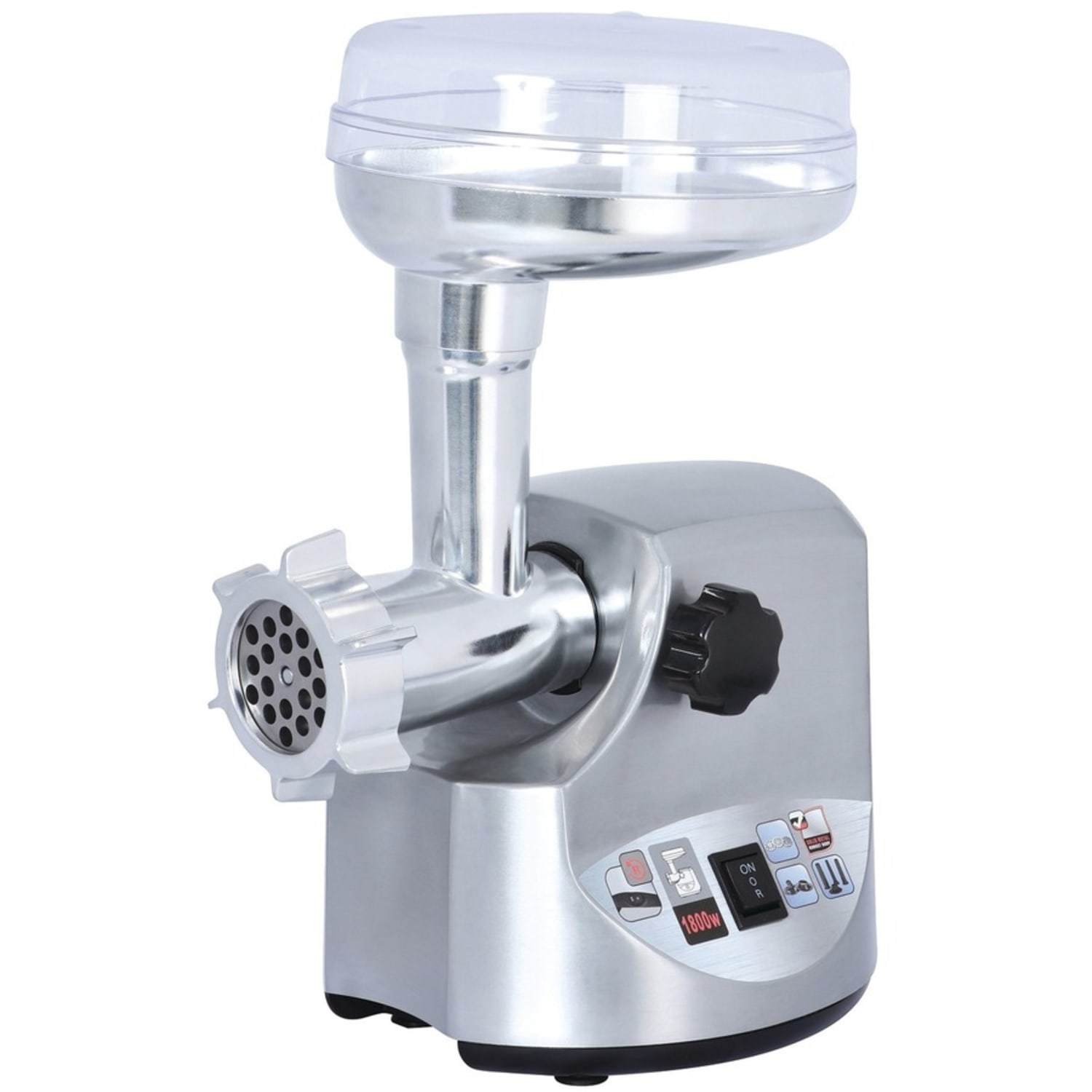 Brentwood Select MG-1800S Stainless Steel Electric Meat Grinder & Sausage Stuffer - Image 5