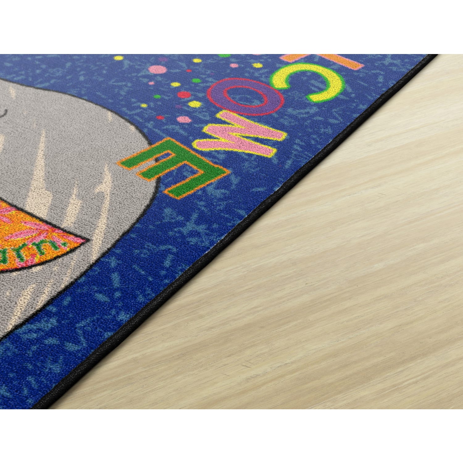 Flagship Carpets Welcome To Our Class Elephant Mat, 2ftH x 3ftW - Image 3