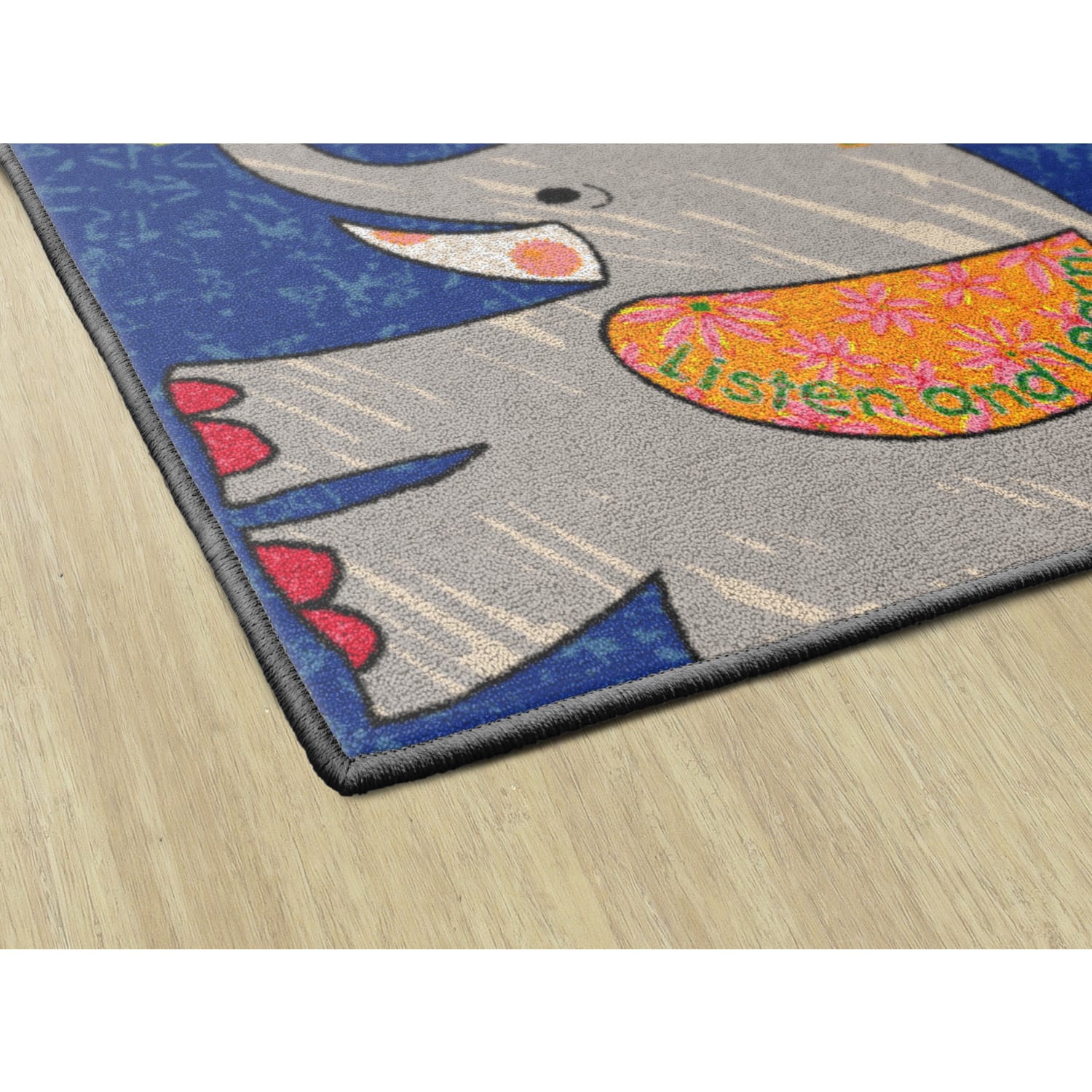 Flagship Carpets Welcome To Our Class Elephant Mat, 2ftH x 3ftW - Image 6