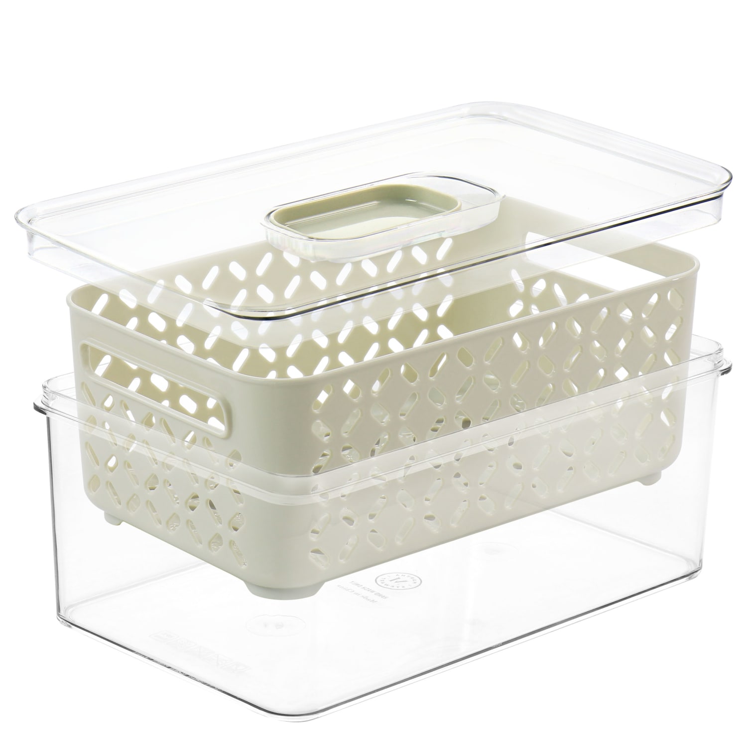 Martha Stewart Fresh Keeper Container Set, Tan - Image 3