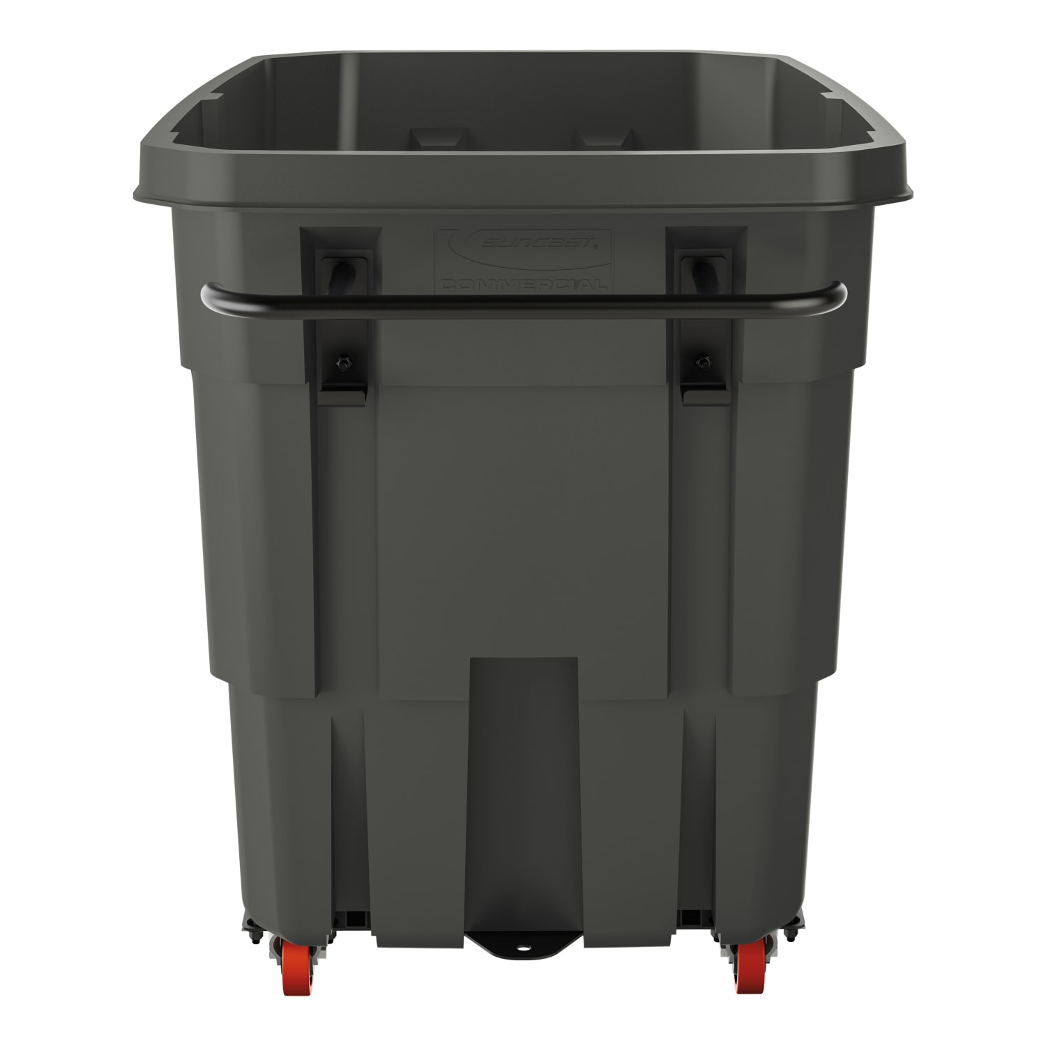 Suncast Commercial Tilt Truck, Light Duty, 1 Cu Yd., 43-13/16inH x 33-7/8inW x 70inD, Black - Image 4
