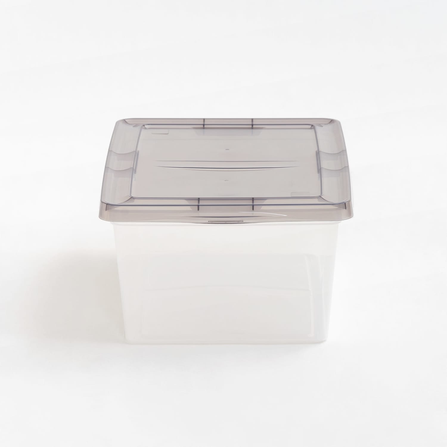 Iris Snap Top Storage Boxes, 4.3 Gallon, Clear, Set Of 8 Boxes - Image 4