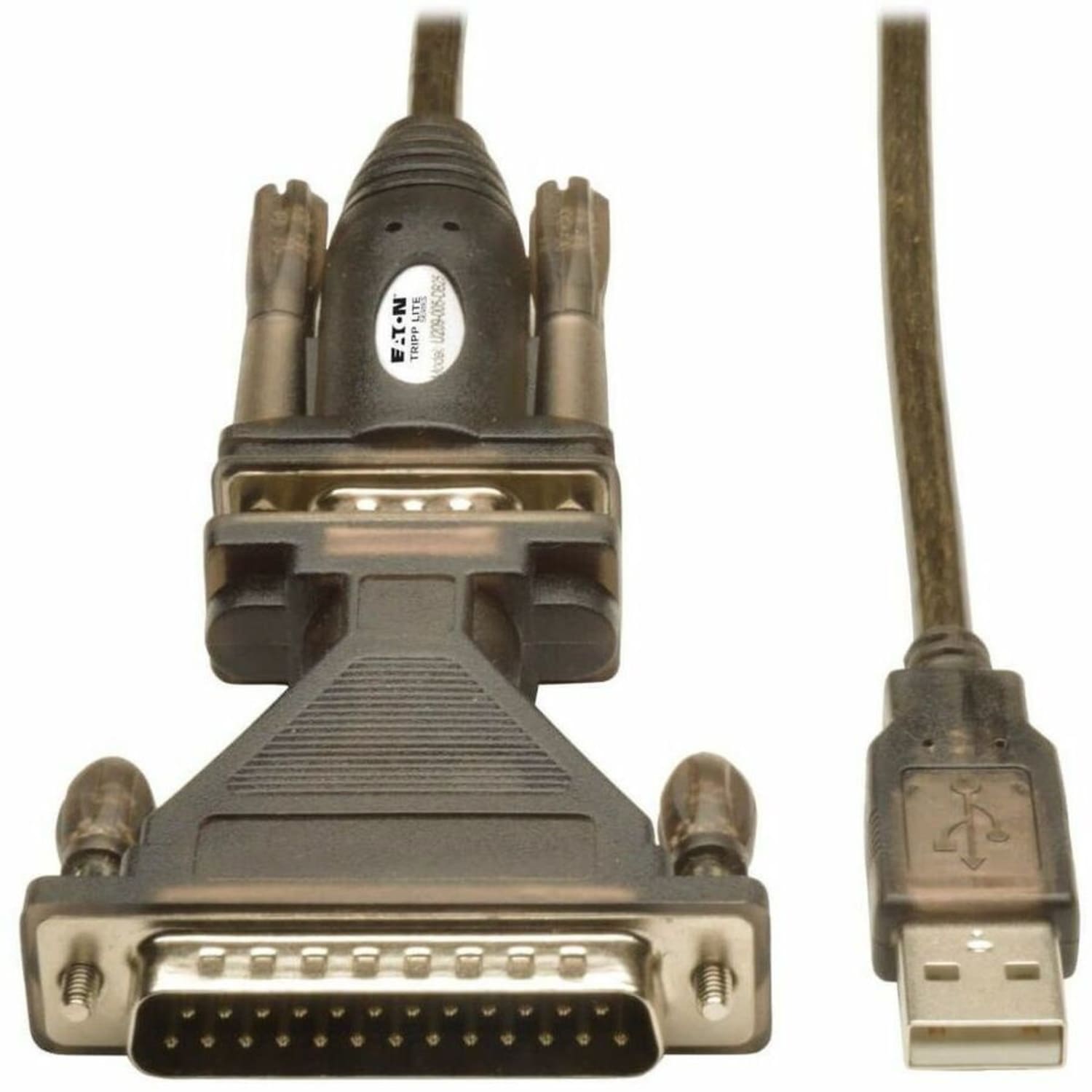 Eaton Tripp Lite Series USB to Serial Adapter Cable (USB-A to DB25 M/M), 5 ft. (1.52 m), U209005DB25 - Image 3