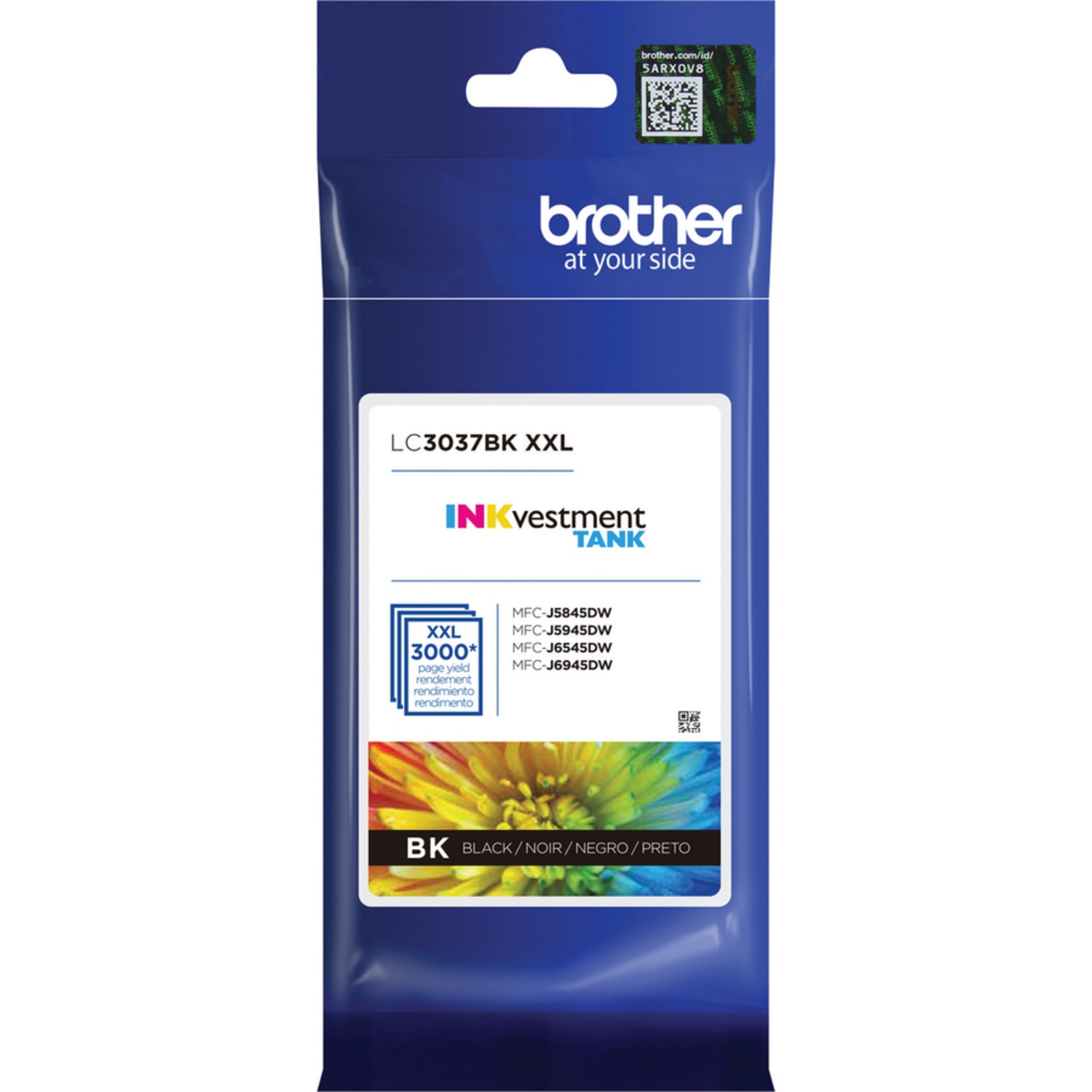 Brother LC3037 Black High-Yield Ink Cartridge, LC3037BK - Image 3