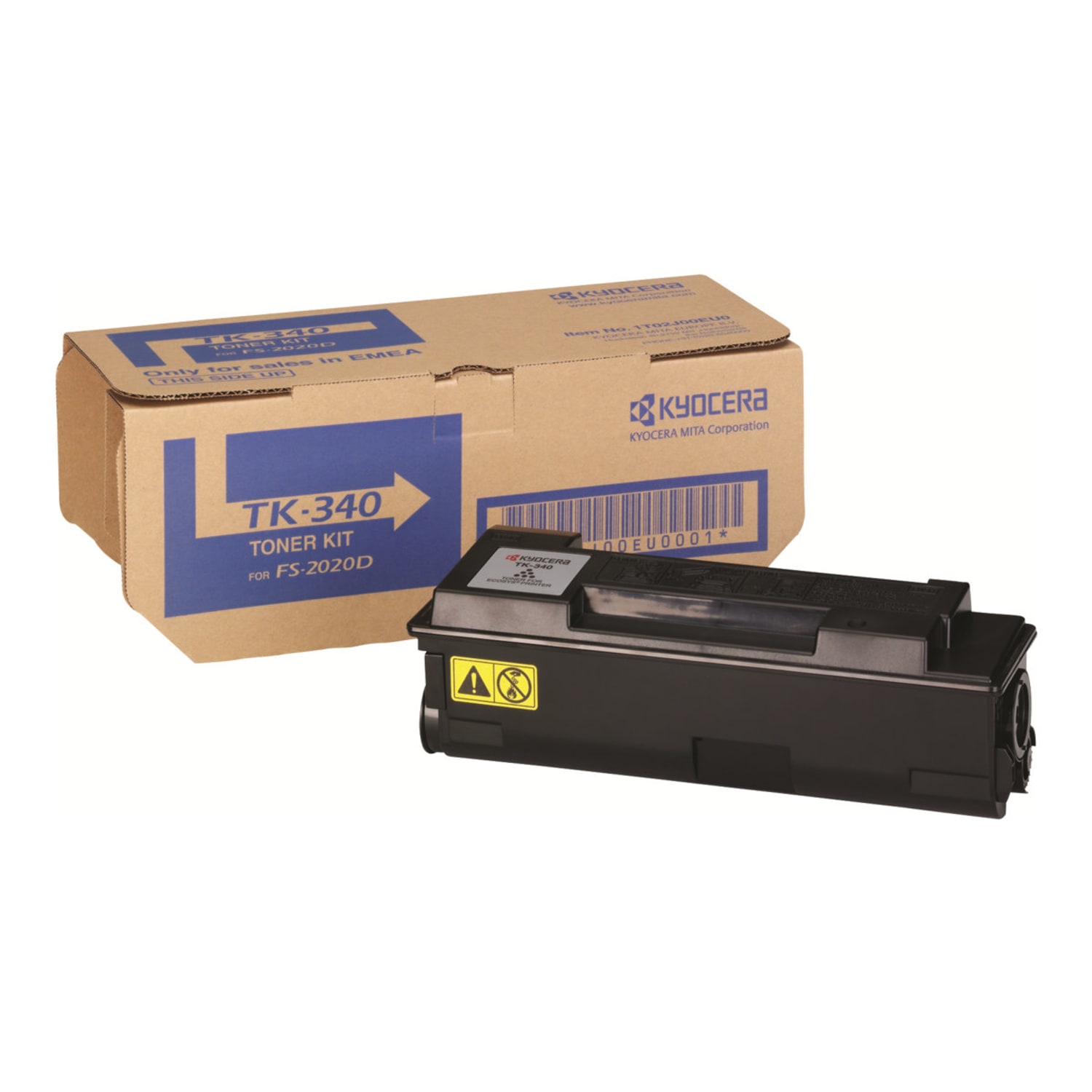 Kyocera Mita TK-3402 Black Standard Yield Toner Cartridge, 1T0C0Y0US0 - Image 3