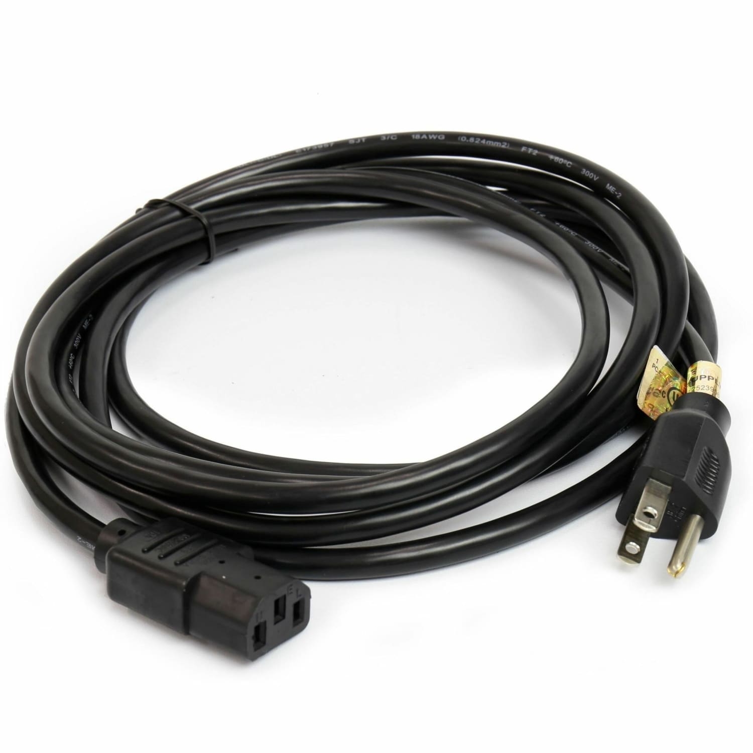 Ergotron 10-ft. Power Cord - For Workstation - 125 V AC10 A - Black - 10 ft Cord Length
