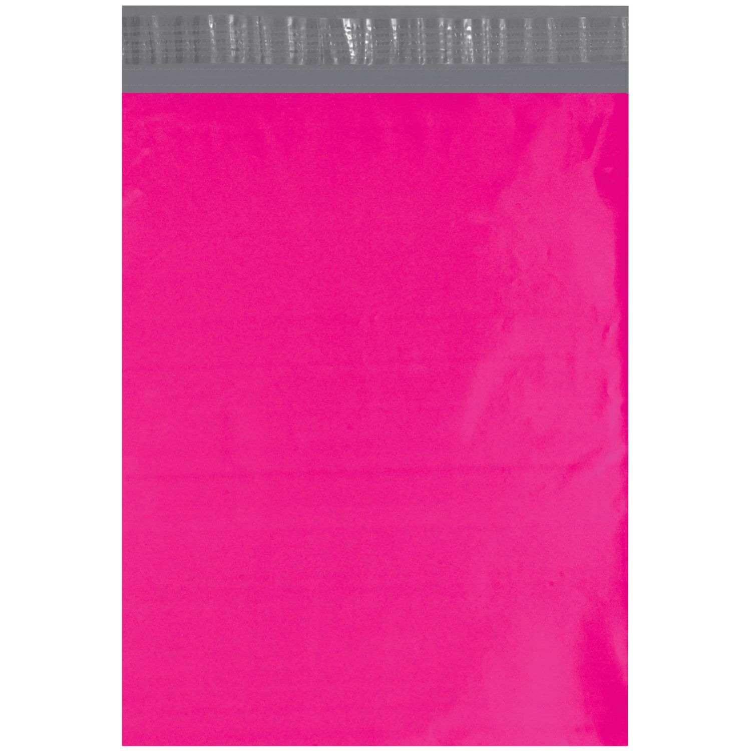 Partners Brand 12in x 15-1/2in Poly Mailers, Pink, Case Of 100 Mailers