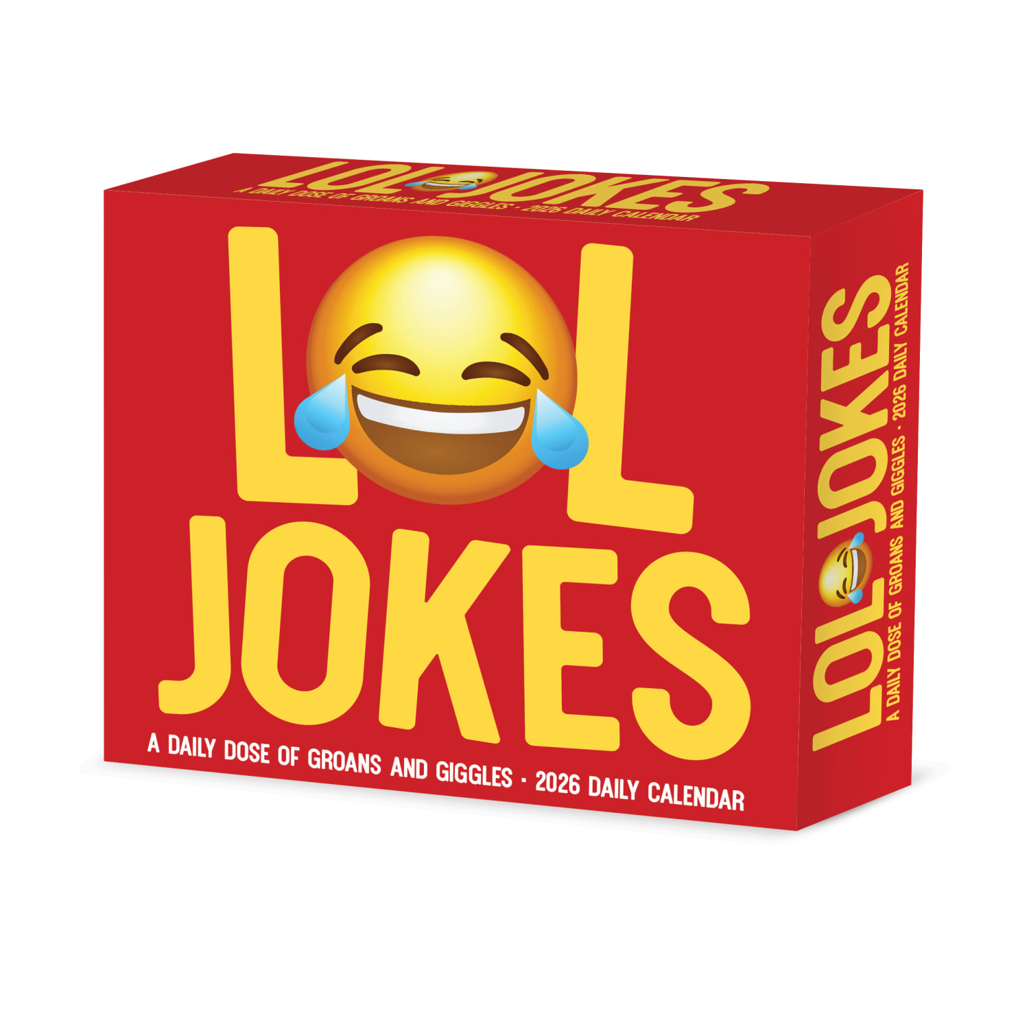 2026 Willow Creek Press Page-A-Day Daily Desk Calendar, 6-1/4in x 5-1/2in, LOL Jokes, January To December, 54284