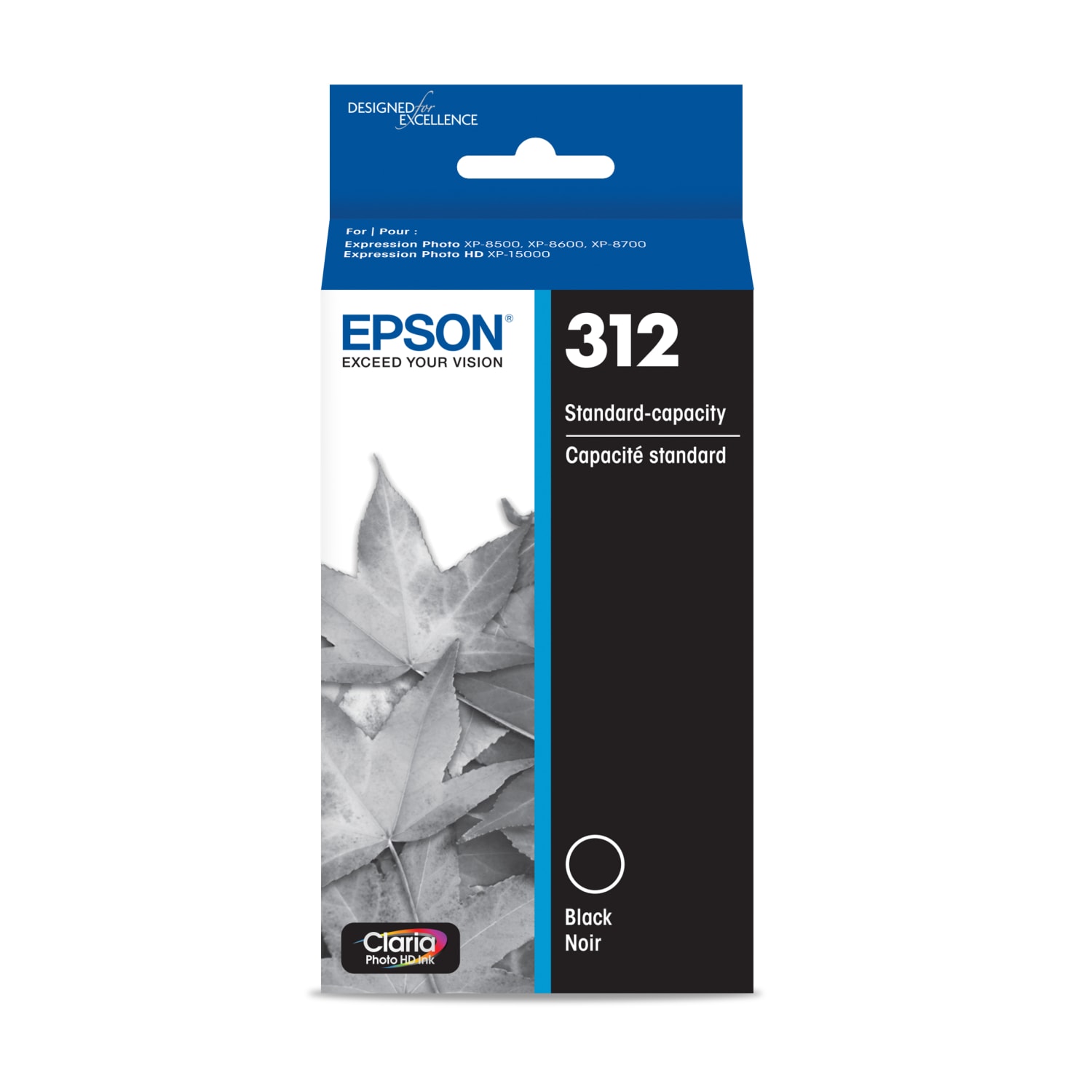 Epson 312 Claria Photo Black Ink Cartridge, T312120-S - Image 3