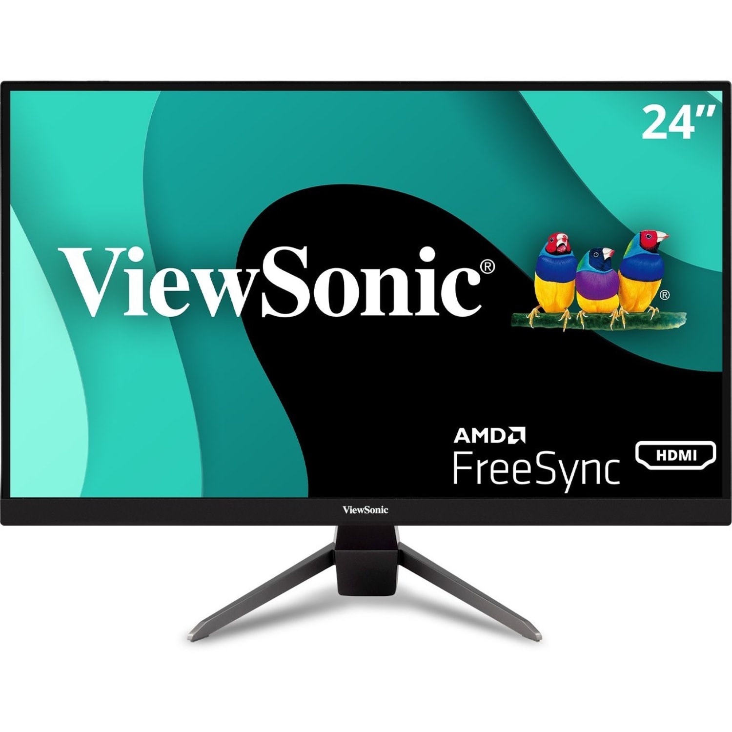 ViewSonic VX2467-MHD 24in HD Gaming Monitor, FreeSync - Image 3