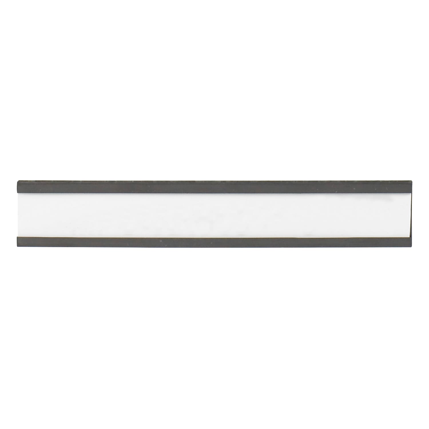 Partners Brand Magnetic "C" Channel Cardholders 1in x 6in, Case of 25 - Image 3
