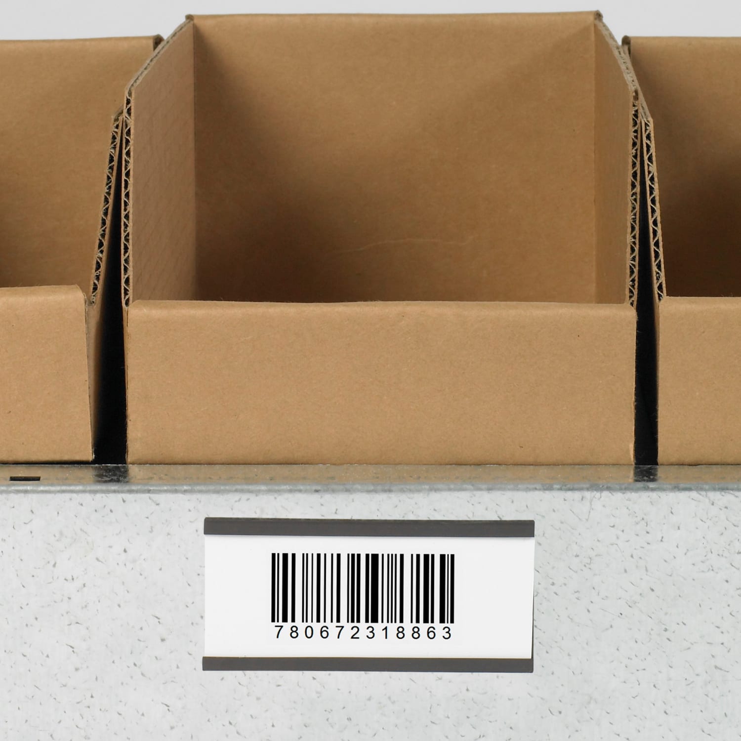 Partners Brand Magnetic "C" Channel Cardholders 2in x 4in, Case of 25 - Image 4