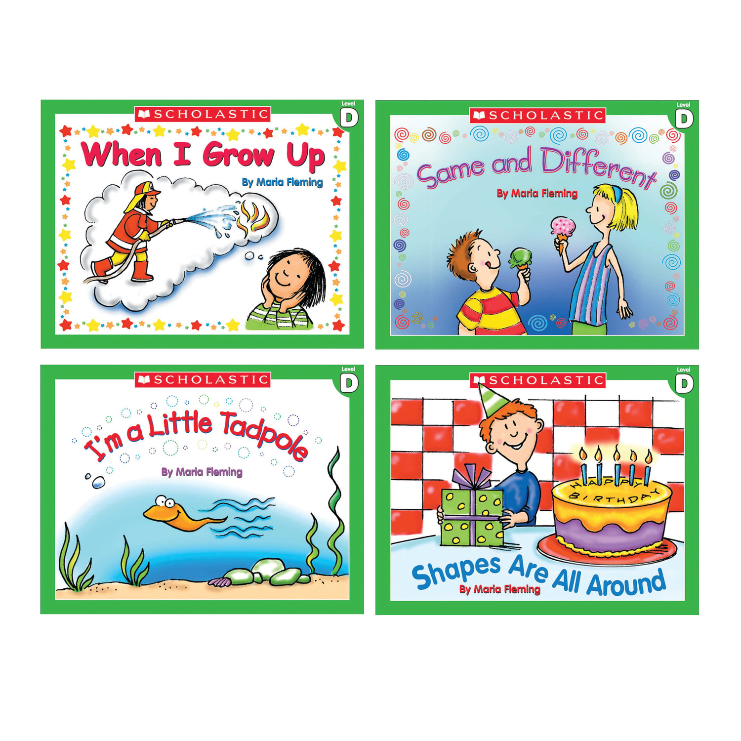 Scholastic Little Leveled Readers Book: Level D Box Set, Grades K-2, Pack Of 75 Books - Image 3