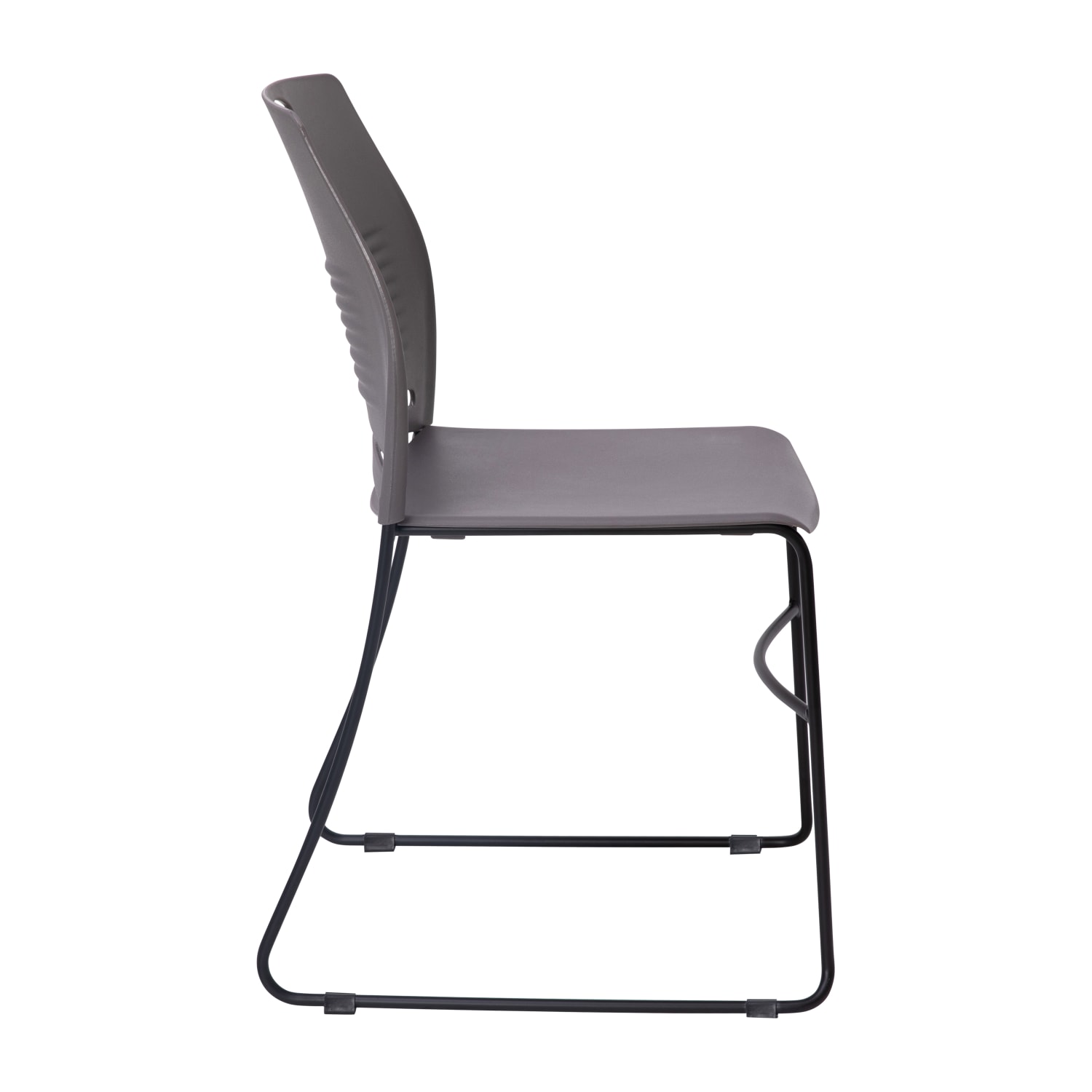 Flash Furniture HERCULES Commercial Grade 660lb Capacity Plastic Stack Chair With Carrying Handle GrayBlack PopularChairscom Flash Furniture HERCULES Commercial Grade 660 lb Capacity Plastic Stack Chair With Carrying Handle GrayBlack PopularChairscom