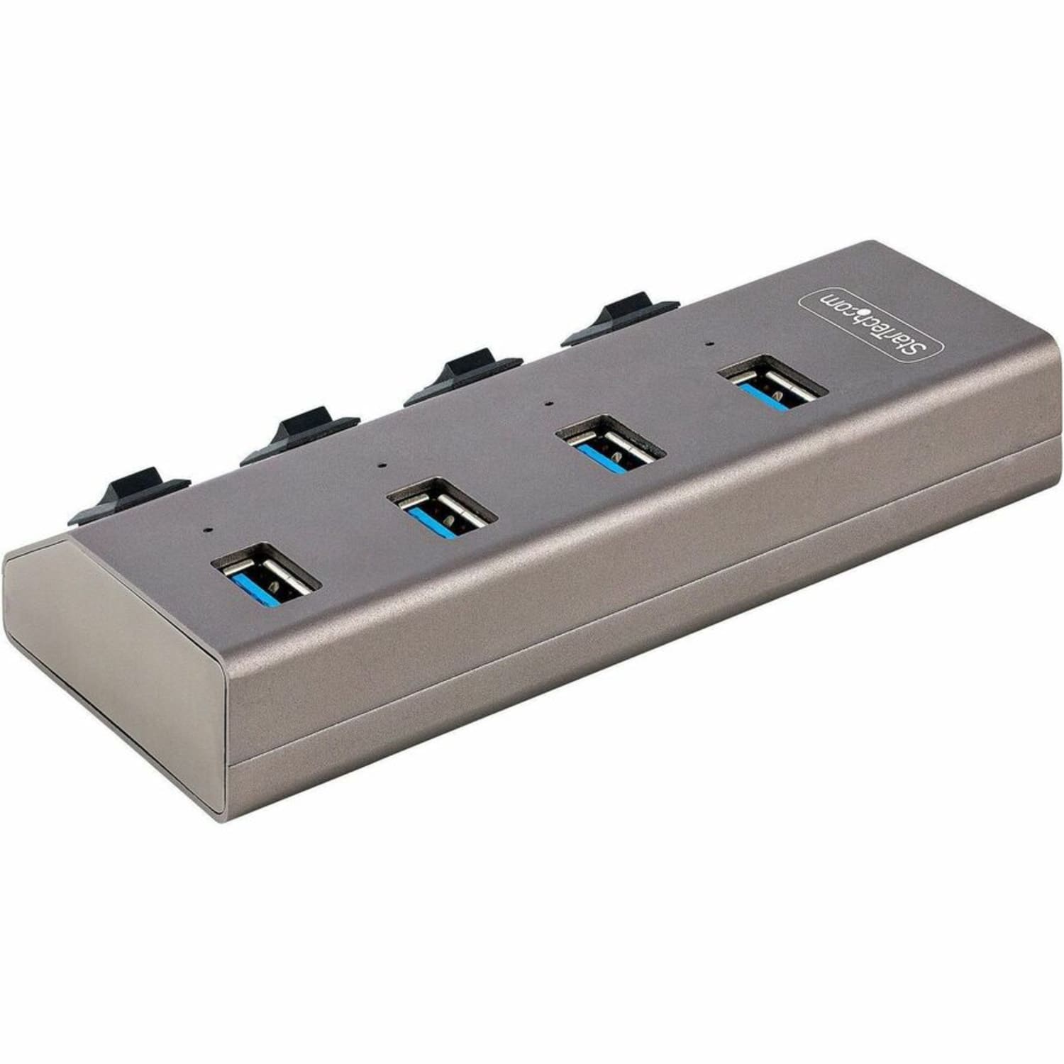 StarTech.com 4-Port Self-Powered USB-C Hub with Individual On/Off Switch, Desktop/Laptop USB-C to USB-A Hub, USB Type C Hub w/Power Supply - Image 5