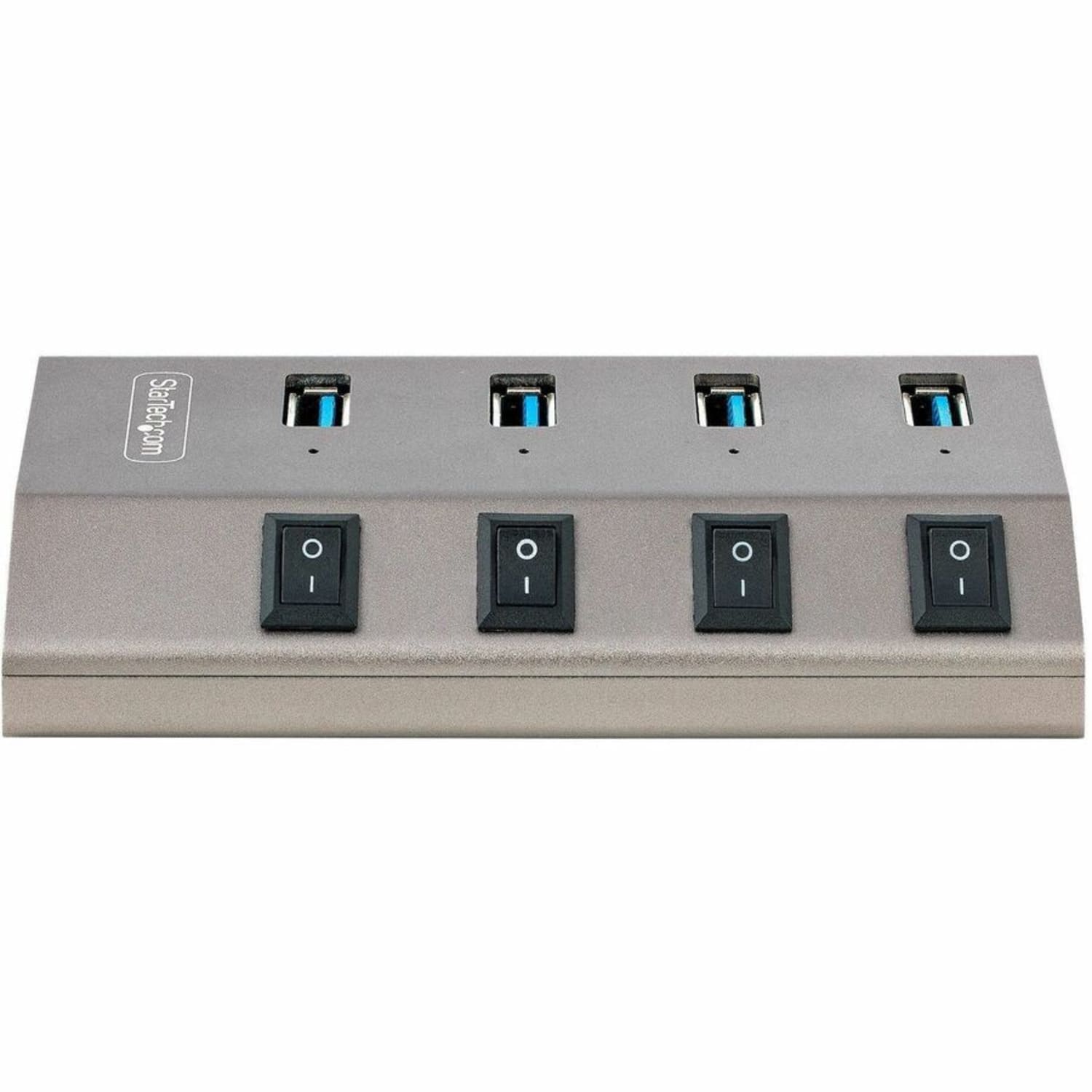 StarTech.com 4-Port Self-Powered USB-C Hub with Individual On/Off Switch, Desktop/Laptop USB-C to USB-A Hub, USB Type C Hub w/Power Supply - Image 6