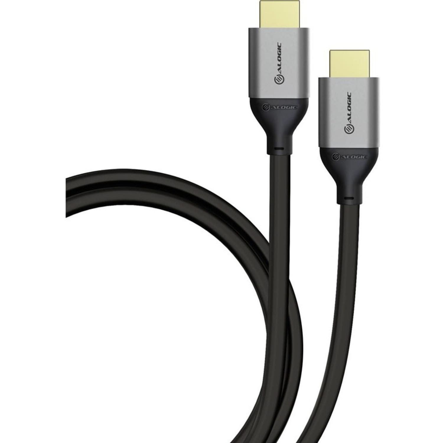 Alogic 2m Ultra 8K HDMI to HDMI Cable - V2.1 - Space Grey - 6.56 ft HDMI A/V Cable for Audio/Video Device, Notebook, PC, Gaming Console, Blu-ray Player, Hi-Fi System, TV, Monitor - Image 3