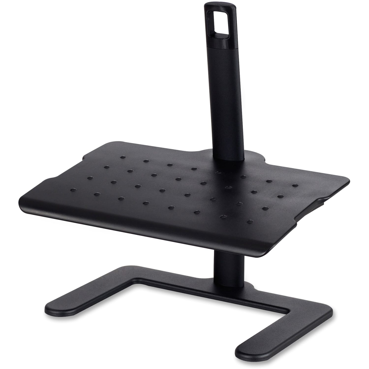 Safco Height Adjustable Footrest, 21 1/2inH x 20 1/2inW x 14 1/2inD, Black - Image 3