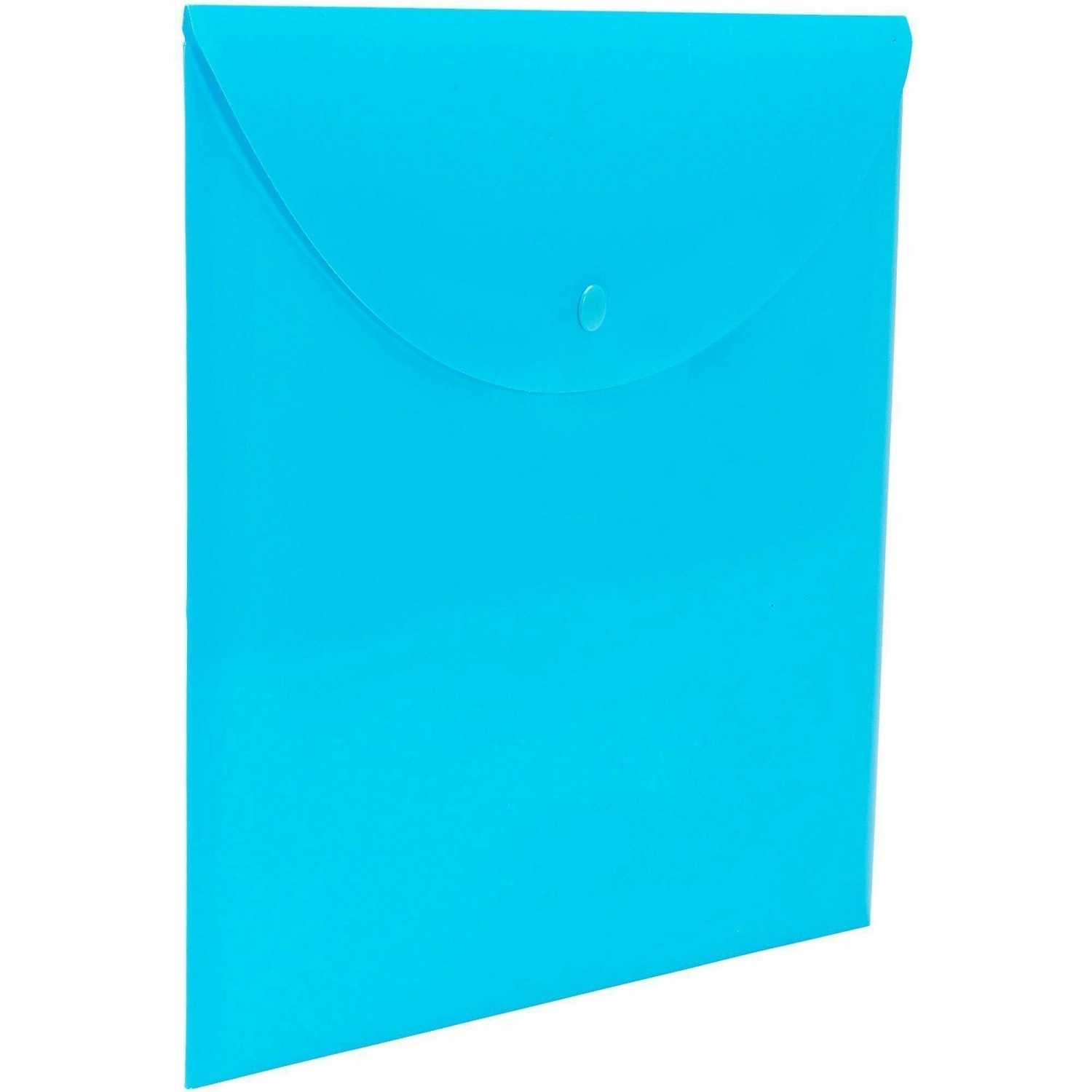 Smead Letter File Wallet - 8 1/2in x 11in - Teal - 10 / Box - Image 3
