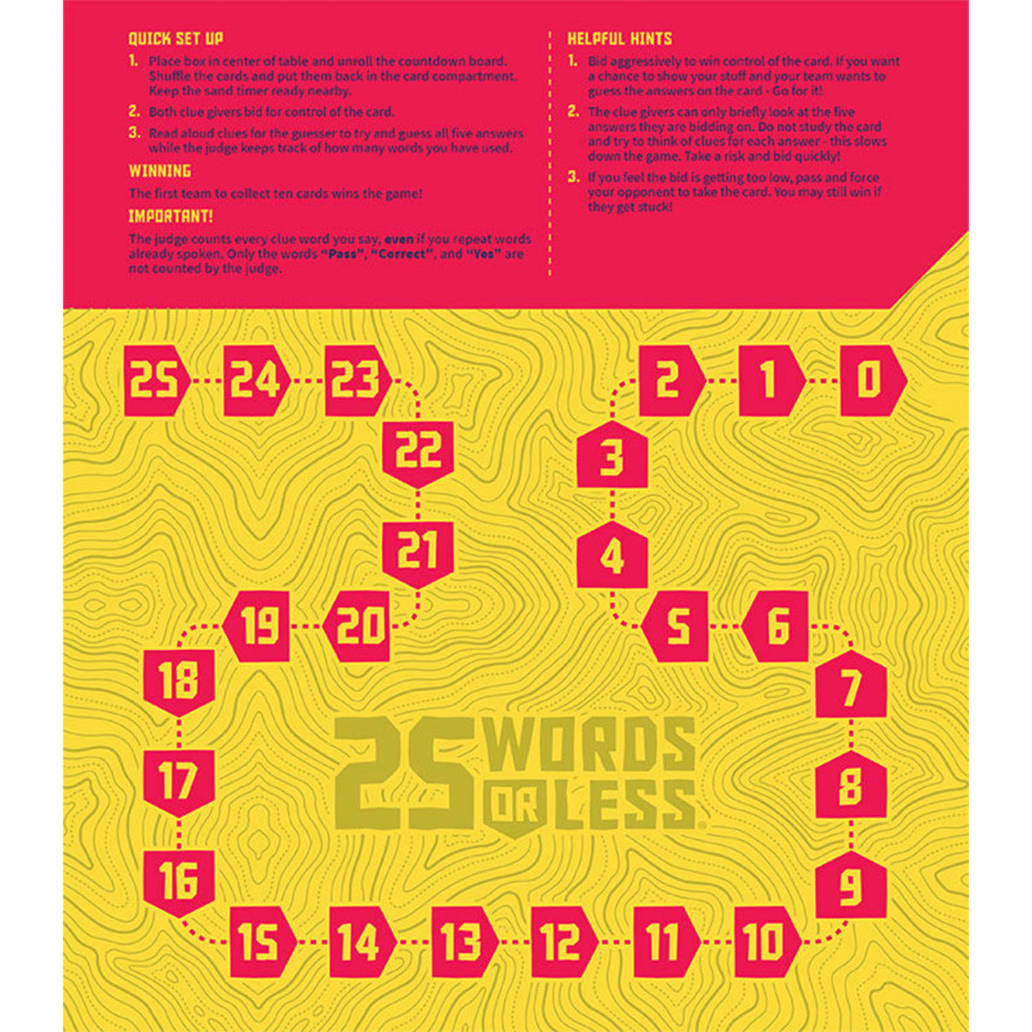USAopoly 25 Words Or Less Board Game - Image 6