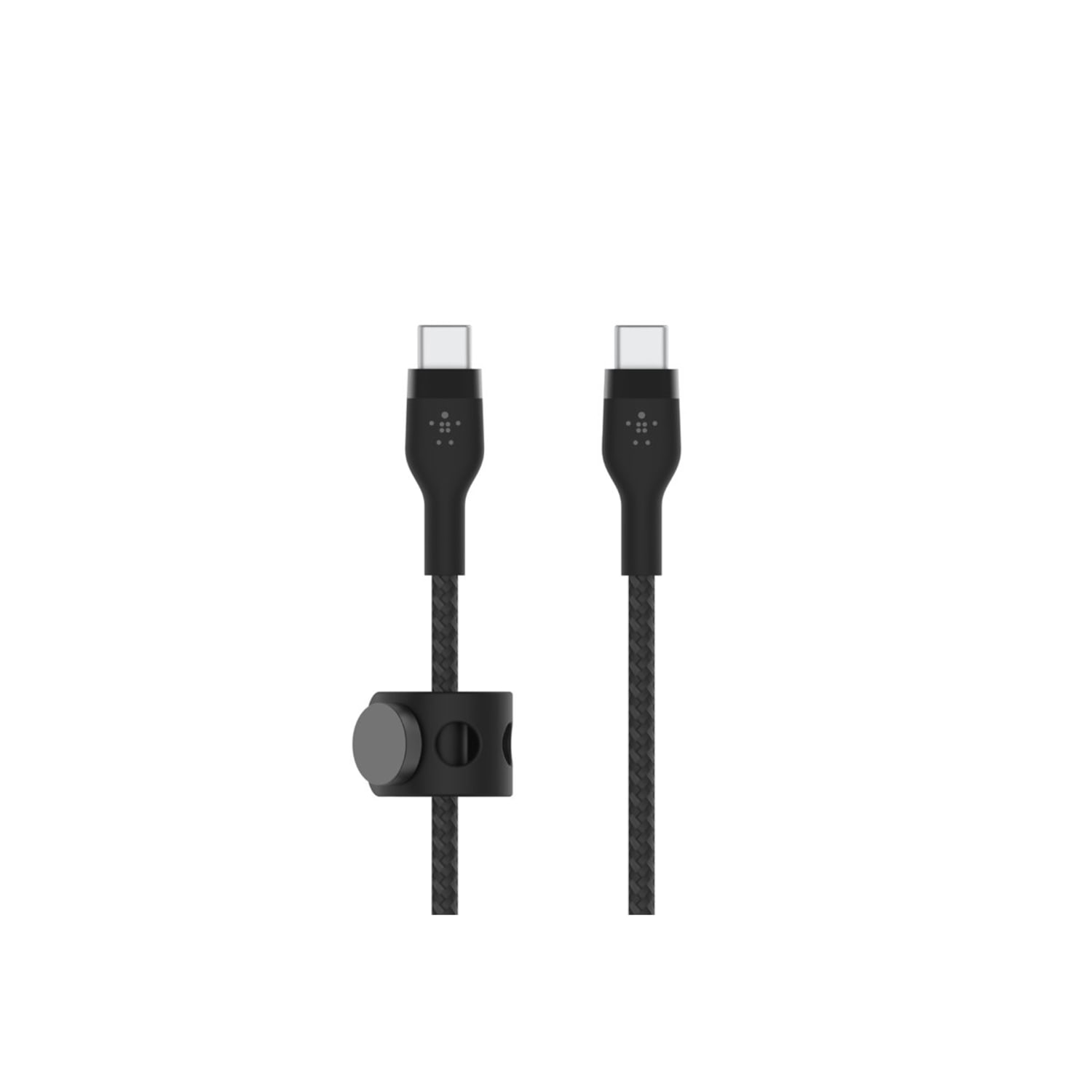 Belkin BoostCharge Pro Flex Braided USB-C To USB-C Charger Cable, 2M/6.6FT, Black
