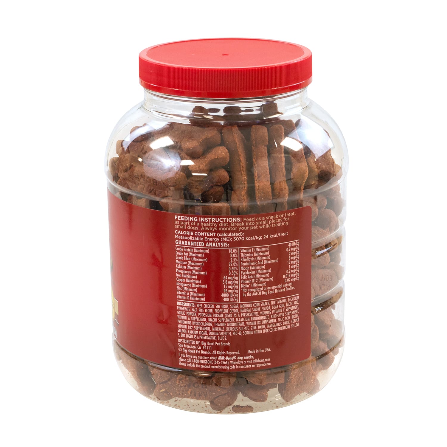Milk-Bone Soft & Chewy Beef Dog Treats, 37 Oz Tub - Image 3