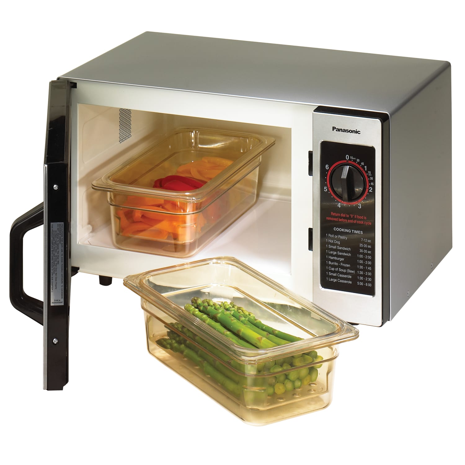 Cambro H-Pan High-Heat GN 1/3 Food Pans, 4inH x 6-15/16inW x 12-3/4inD, Amber, Pack Of 6 Pans - Image 4