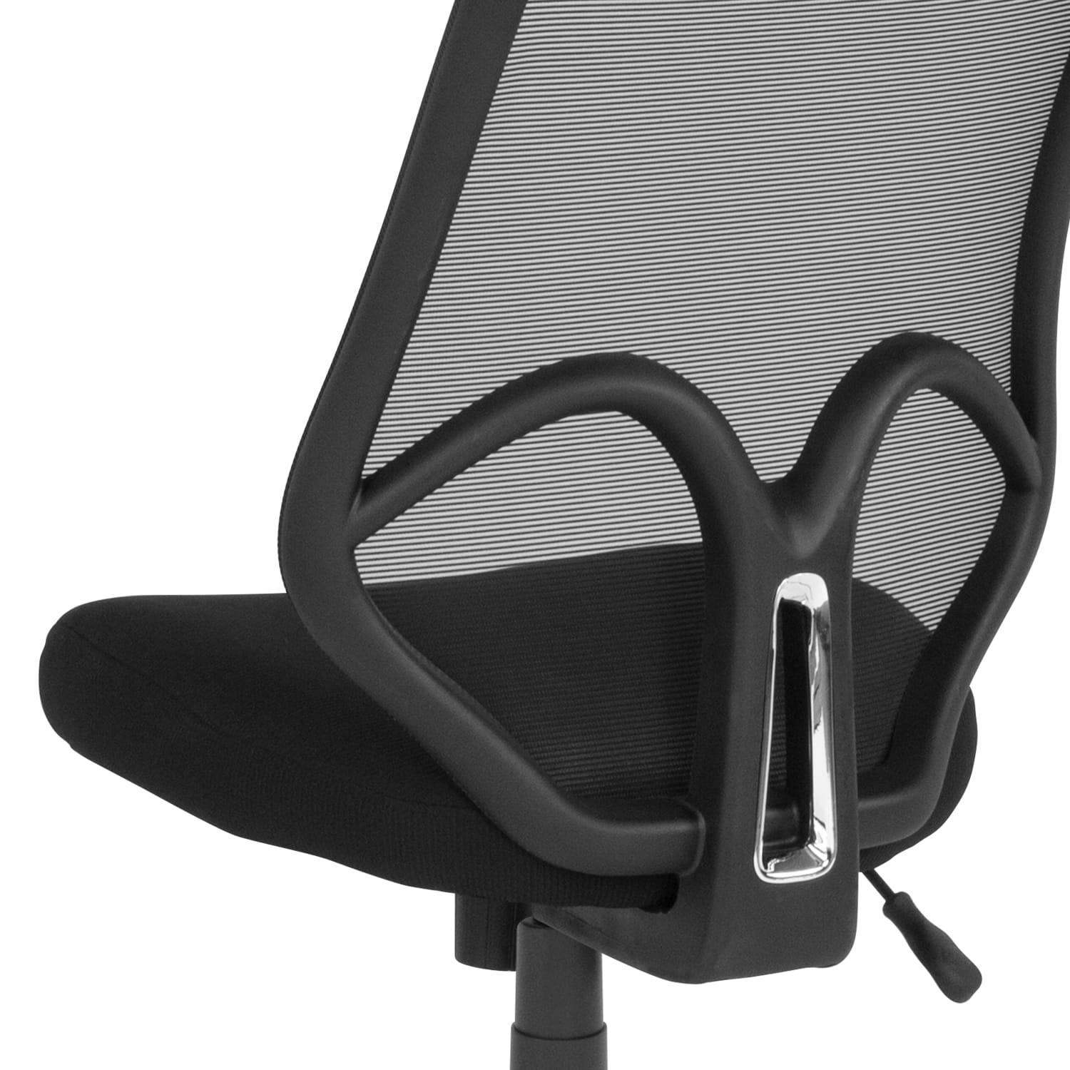 Flash Furniture Salerno Series Ergonomic Mesh High-Back Office Chair, Black - Image 9