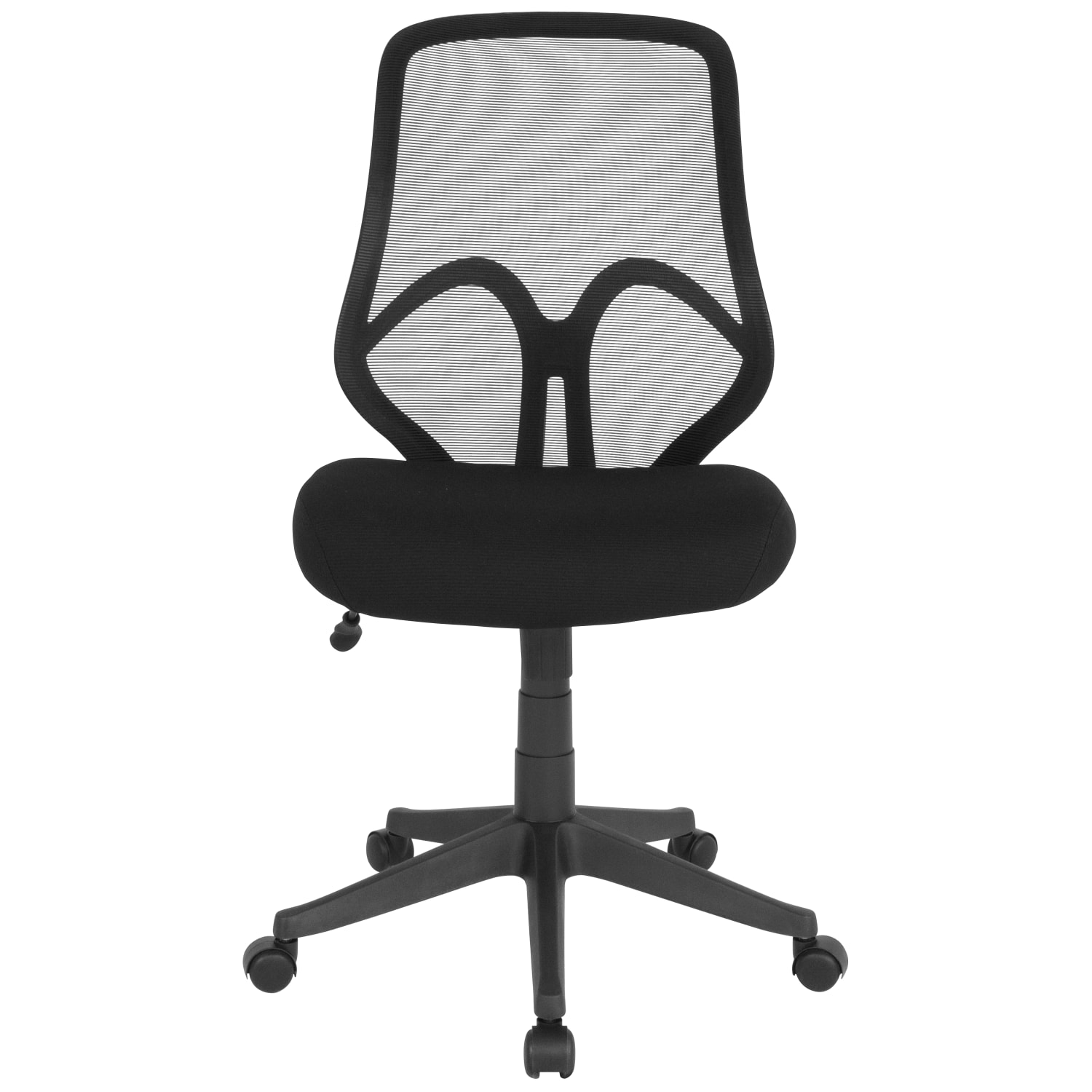 Flash Furniture Salerno Series Ergonomic Mesh High-Back Office Chair, Black - Image 11