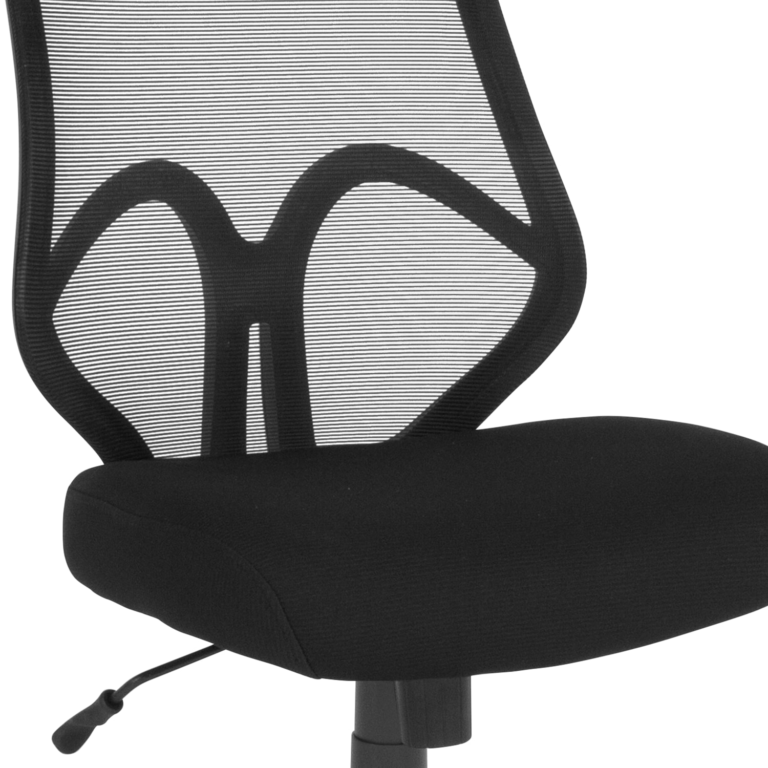 Flash Furniture Salerno Series Ergonomic Mesh High-Back Office Chair, Black - Image 12