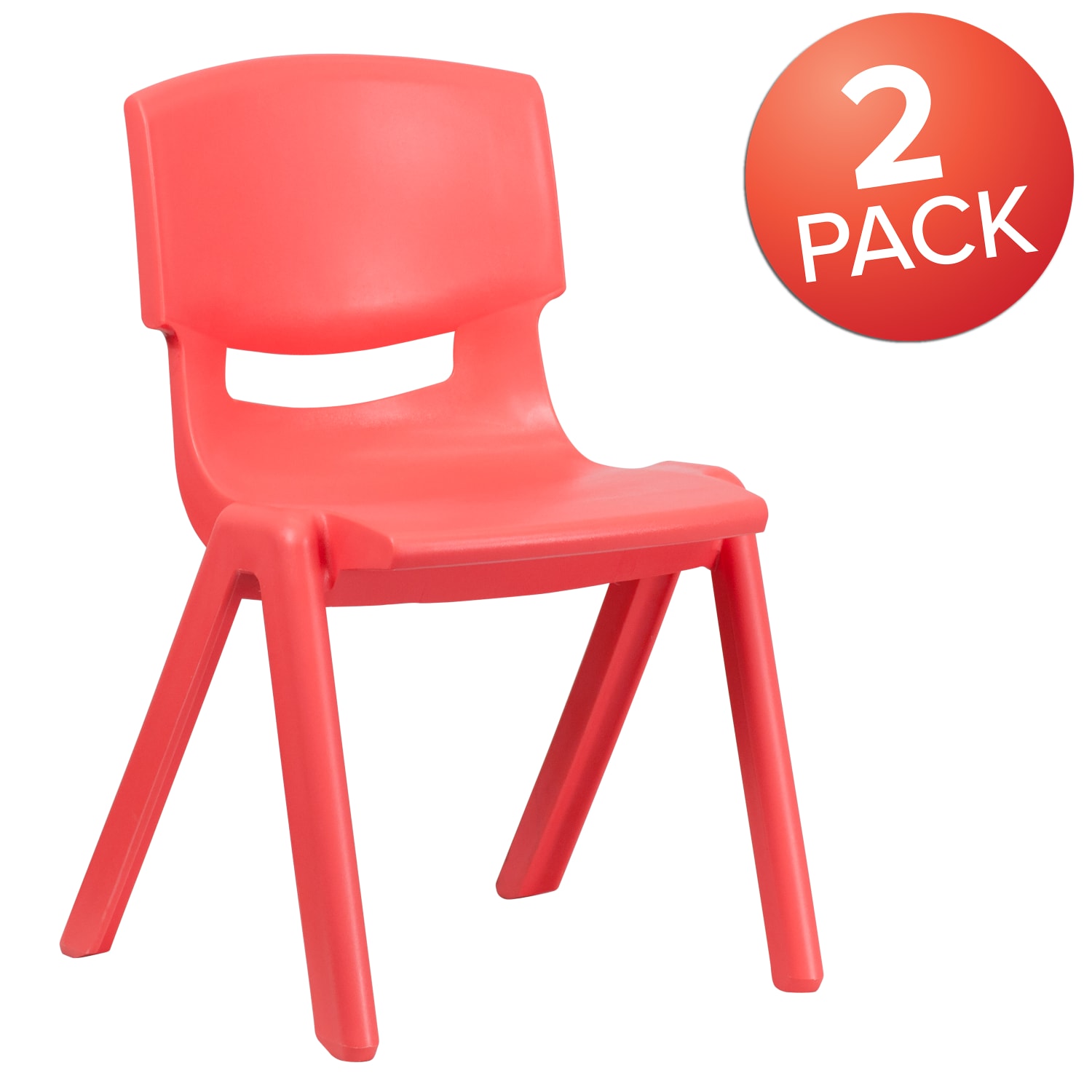 Flash Furniture Plastic Stackable School Chairs With 1512in Seat Height Red Set Of 2 Chairs PopularChairscom Flash Furniture Plastic Stackable School Chairs With 15 12in Seat Height Red Set Of 2 Chairs PopularChairscom
