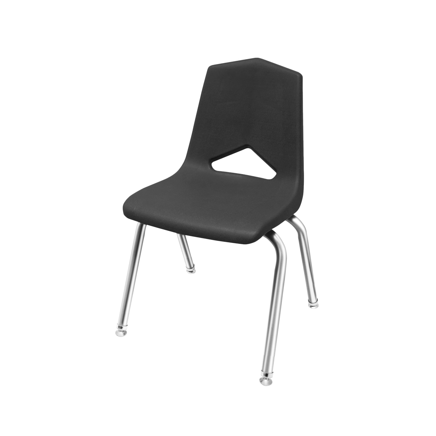 Marco Group MG1100 Series Stacking Chairs 18 Inch BlackChrome Pack Of 4 PopularChairscom