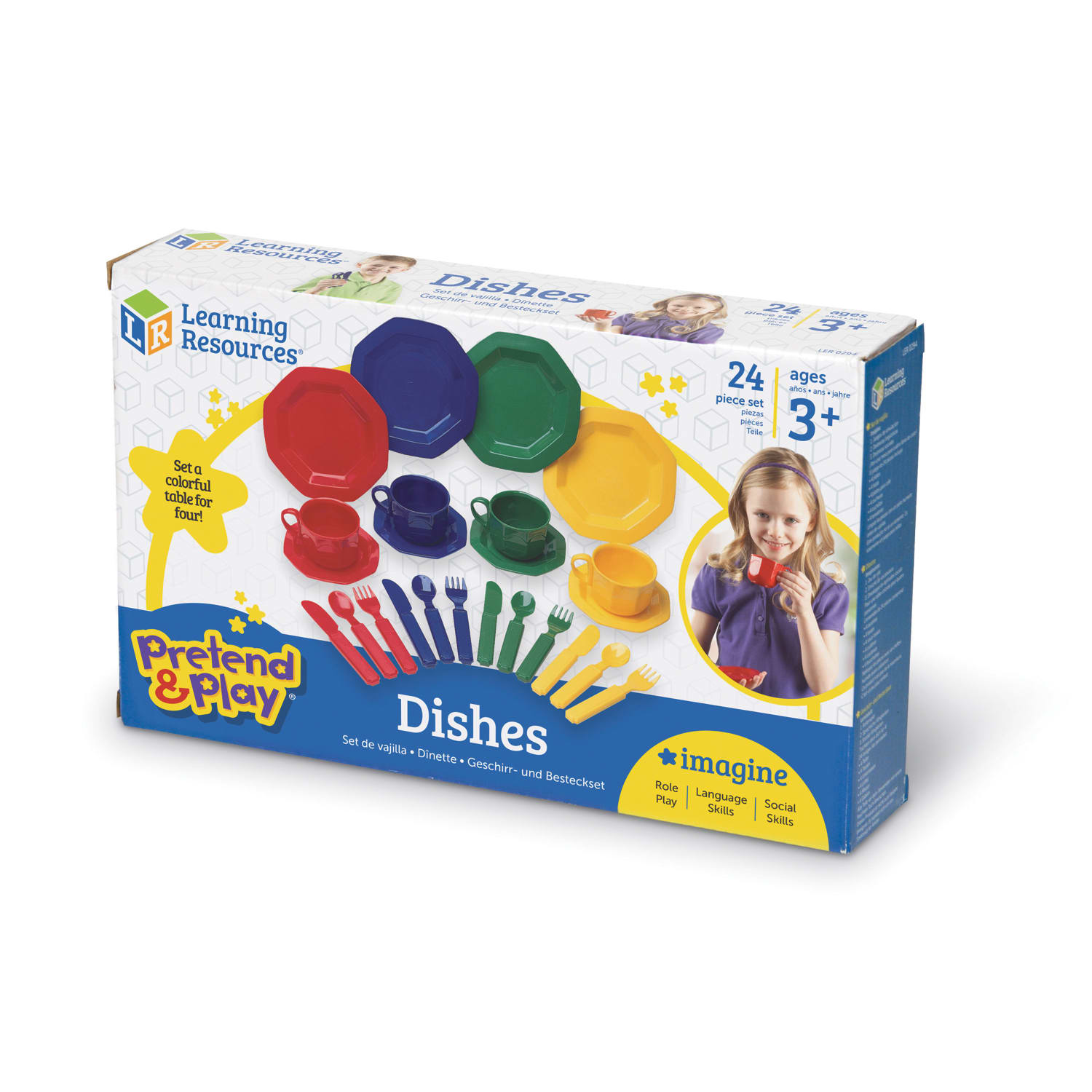 Learning Resources Pretend & Play Dish Set, Grades Pre-K - 1 - Image 6