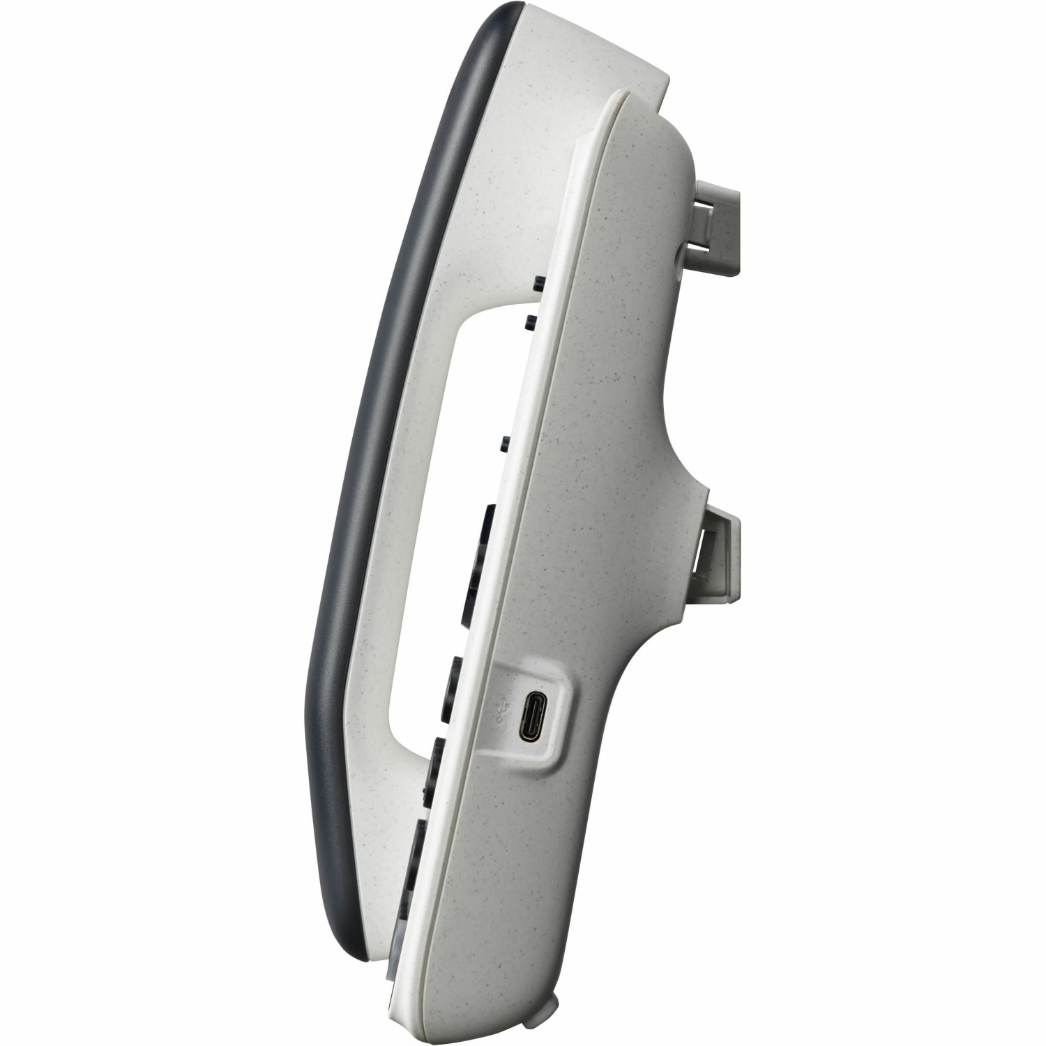 Poly Edge E100 IP Phone, Corded, White/Midnight Blue - Image 4