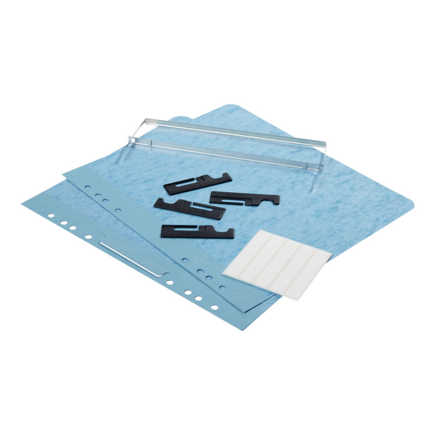 ACCO PRESSTEX Hanging Report Covers, Letter Size Sheets, 2in Capacity, Light Blue - Image 4