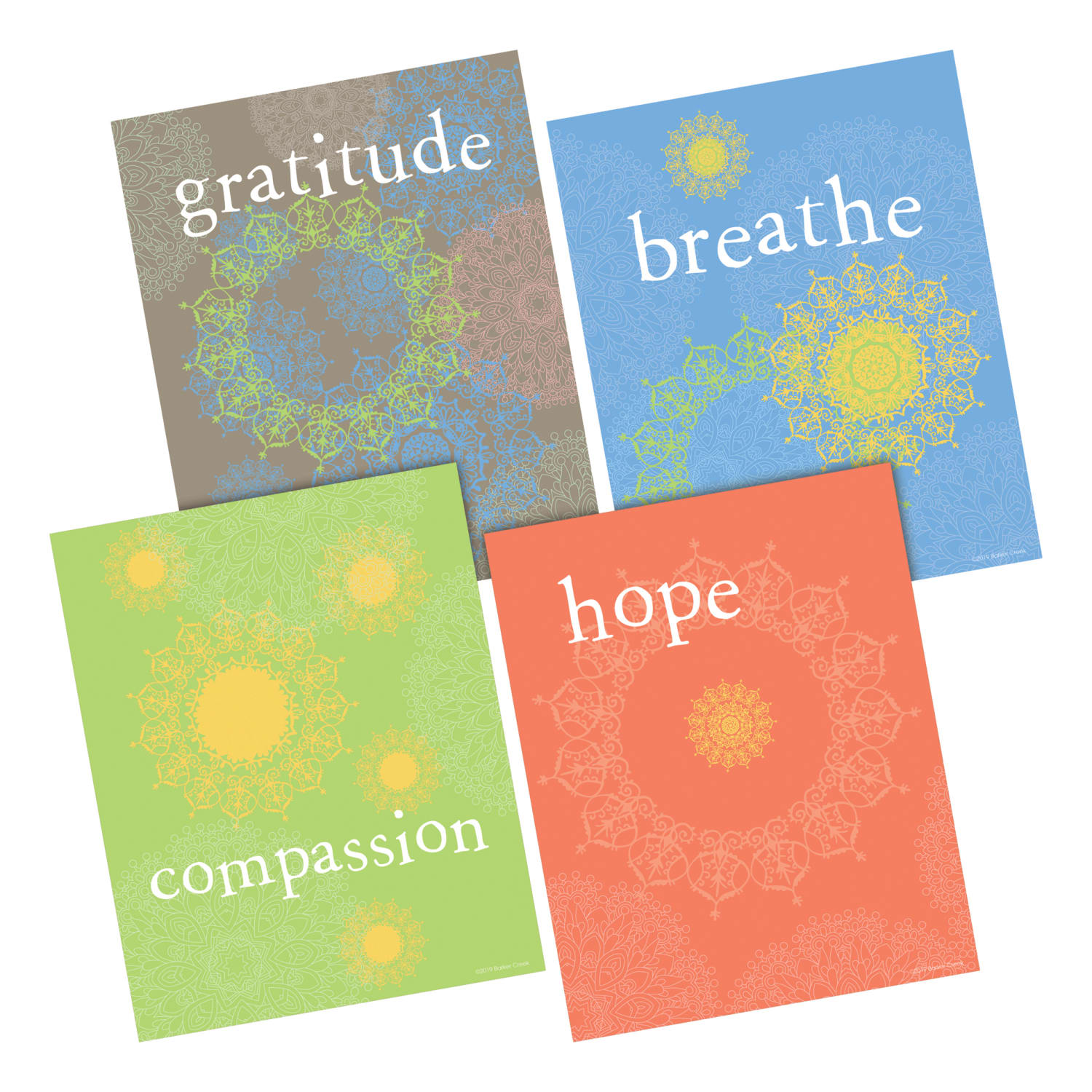 Barker Creek Art Prints, 8in x 10in, Celebrate Kindness, Set Of 8 Prints - Image 4