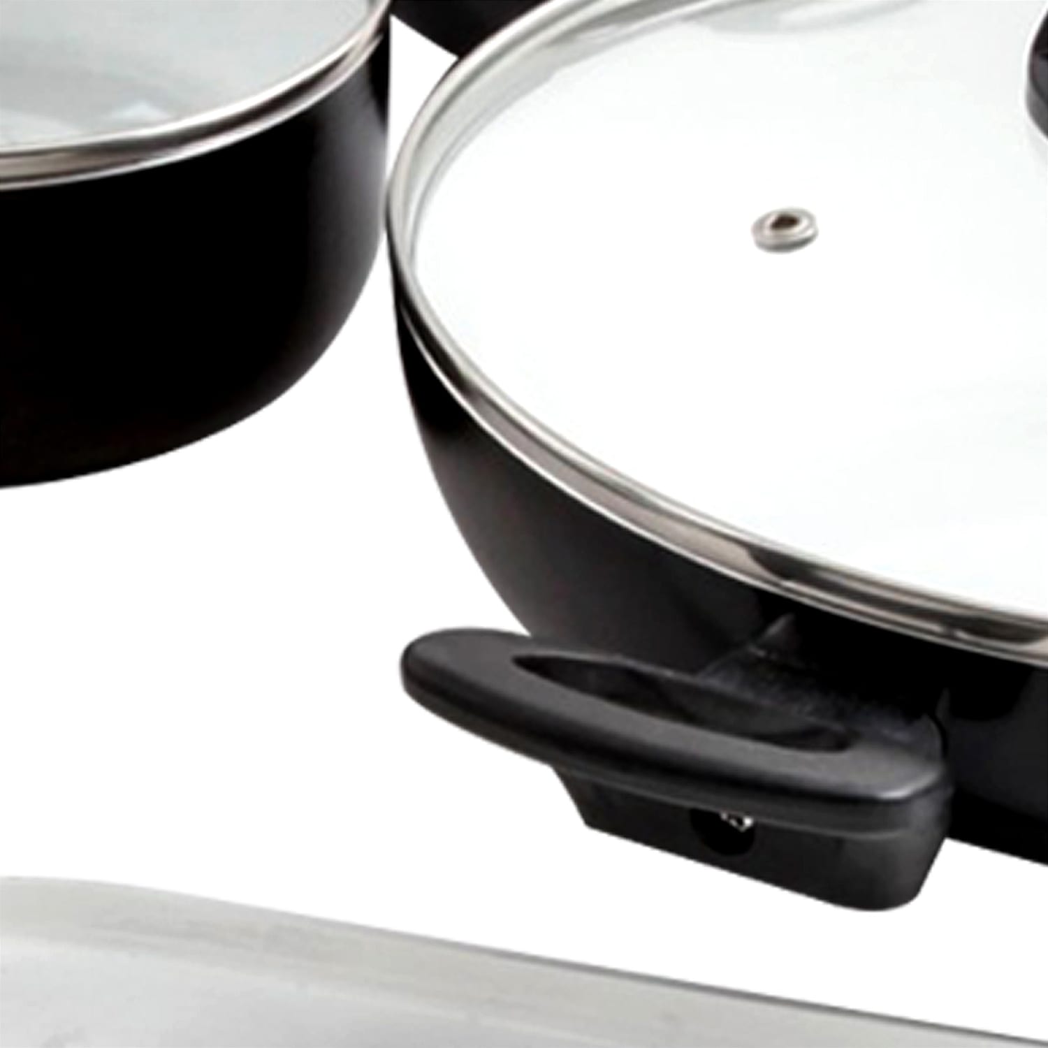 Oster Herstal 11-Piece Aluminum Cookware Set, Black - Image 4