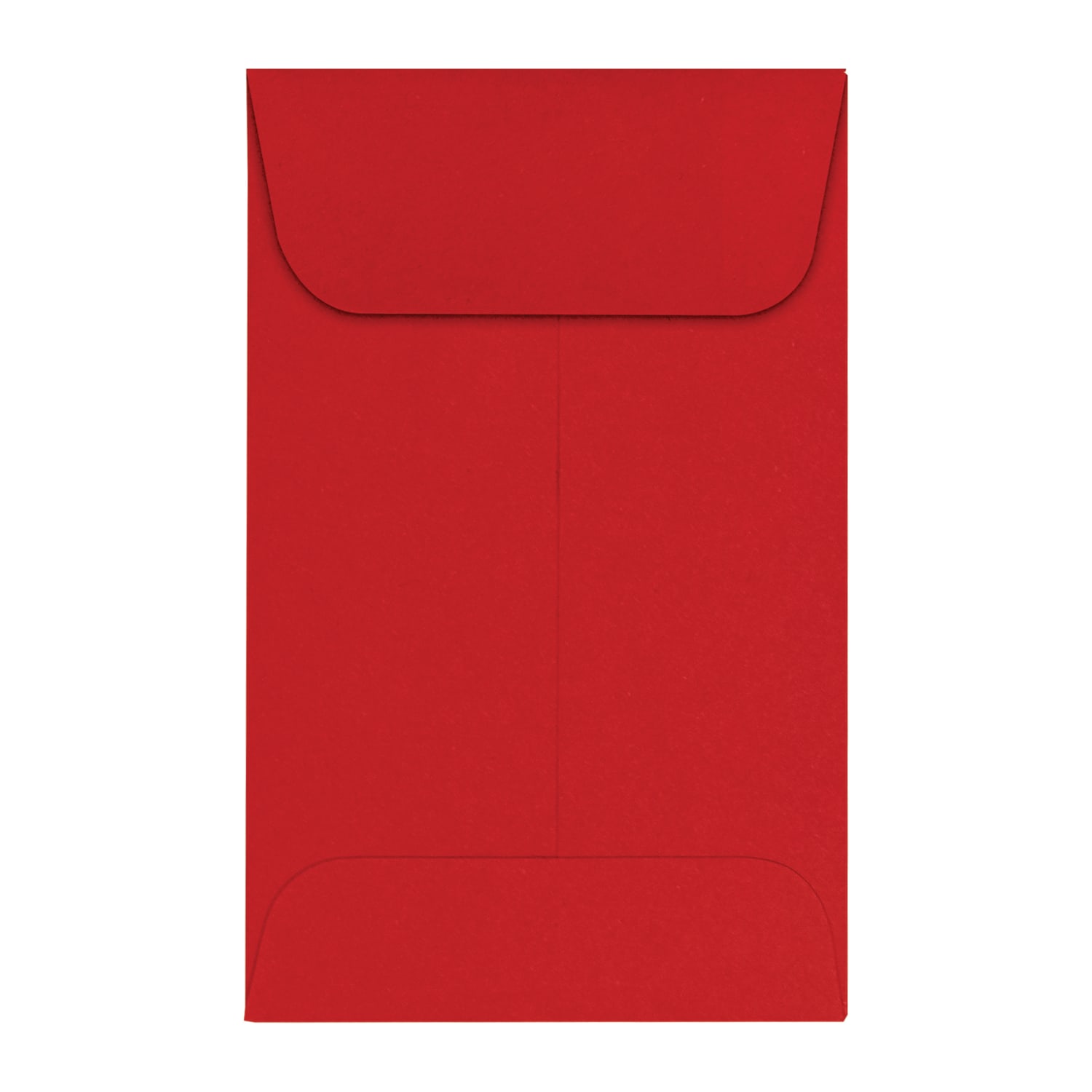 LUX Coin Envelopes, #1, Gummed Seal, Ruby Red, Pack Of 250 - Image 4