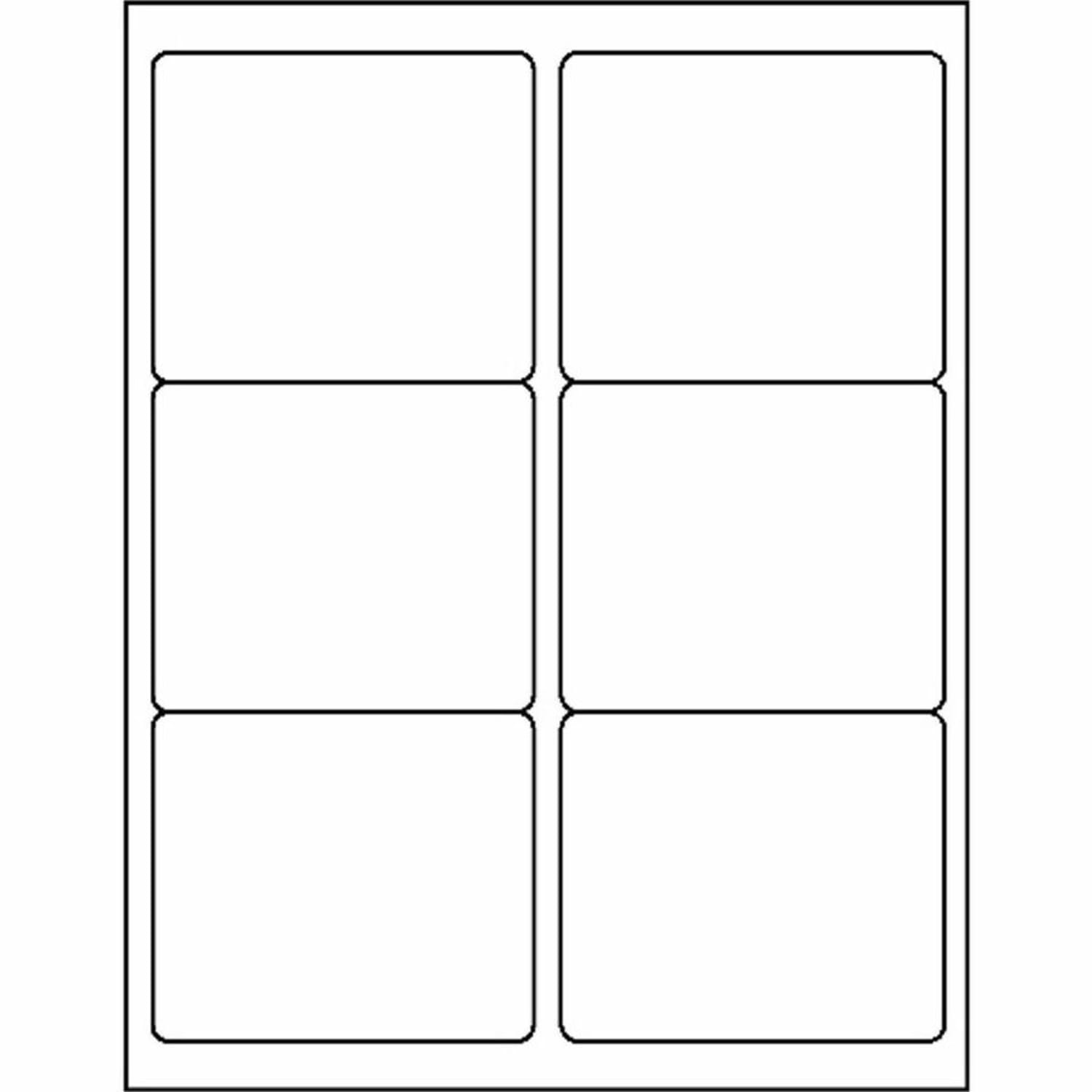 Business Source Bright White Premium-quality Address Labels - 3 1/3inx 4in - Permanent Adhesive - Rectangle - 21052CT - Image 3