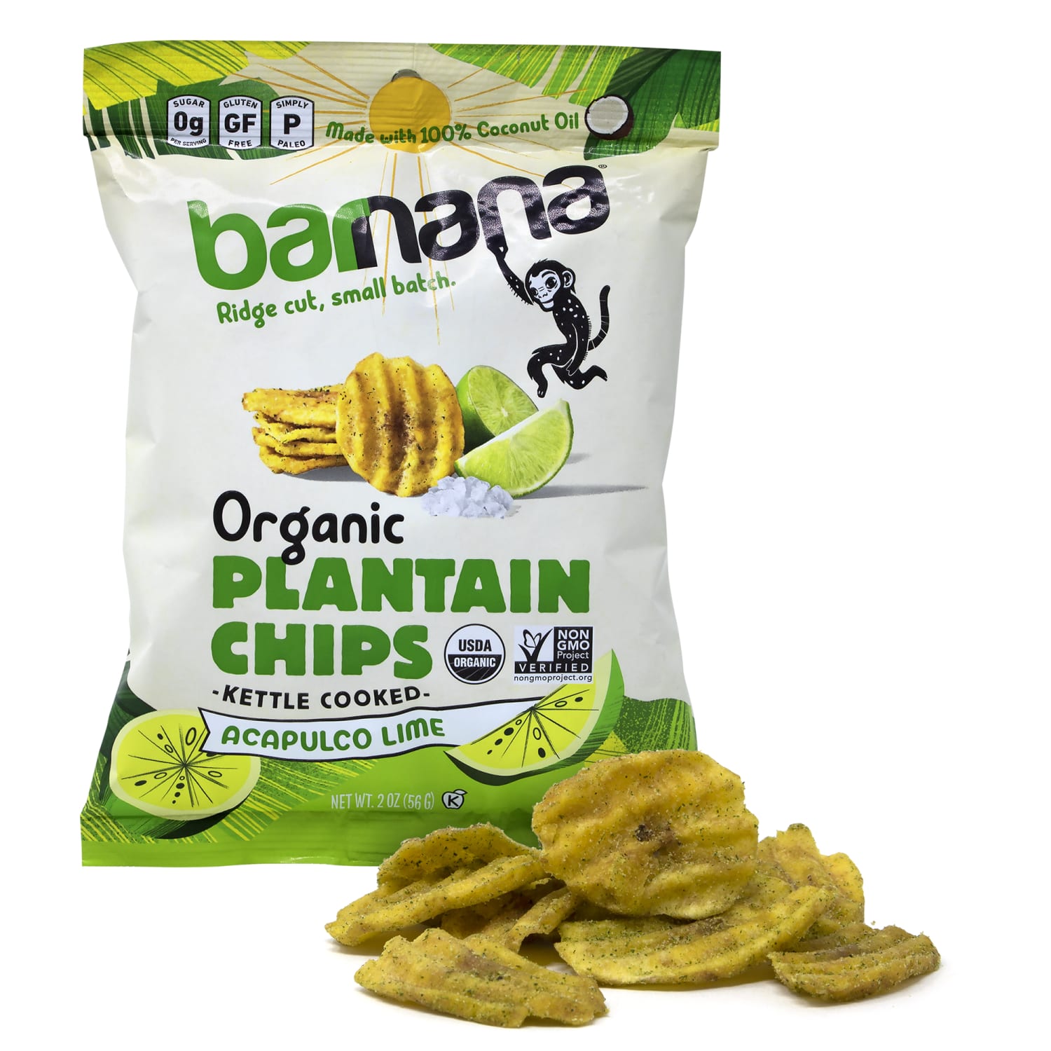Barnana Plantain Chips, 2 Oz, Pack Of 12 Bags - Image 4
