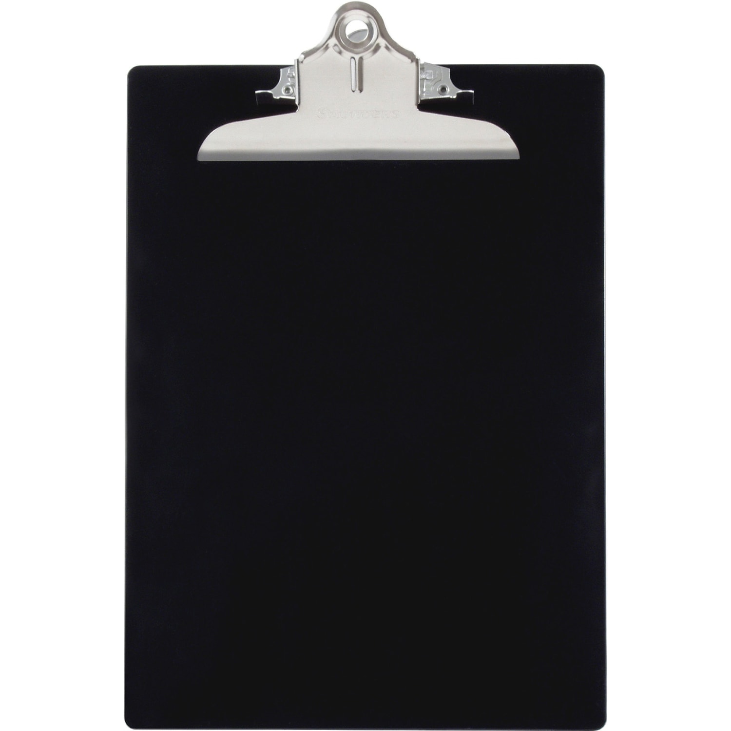 Saunders Plastic Clipboard, 8 1/2in x 12in, Black - Image 3