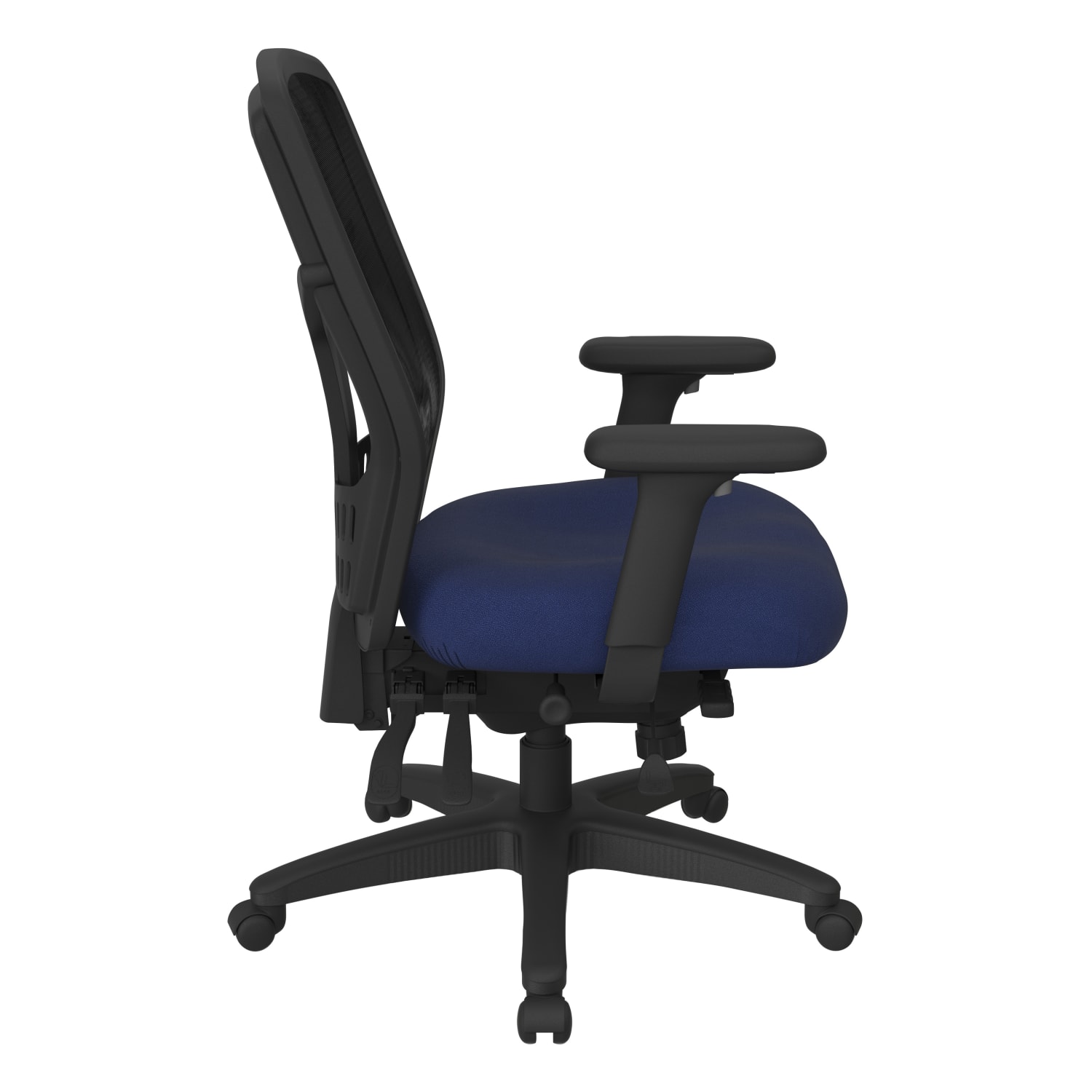 Office Star ProGrid Mesh High-Back Managers Chair, Navy - Image 3