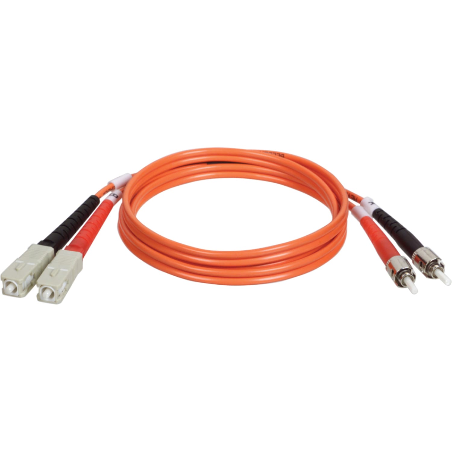 Tripp Lite 3M Duplex Multimode 62.5/125 Fiber Optic Patch Cable SC/ST 10ft 10ft 3 Meter, N304010 - Image 3