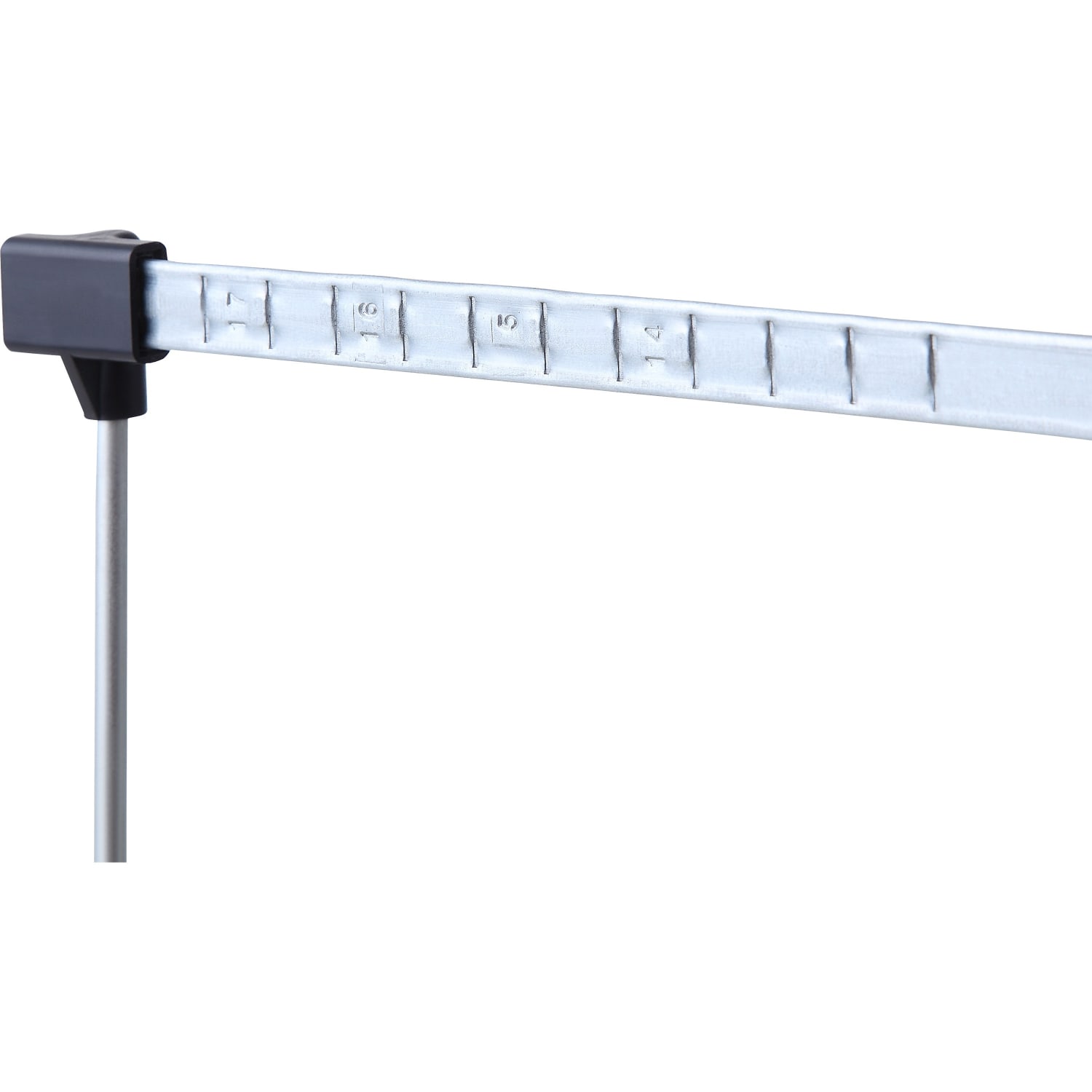 Business Source File Frame - Letter - 14in-18in Long - Stainless Steel - Gray - 2 / Box - Image 3